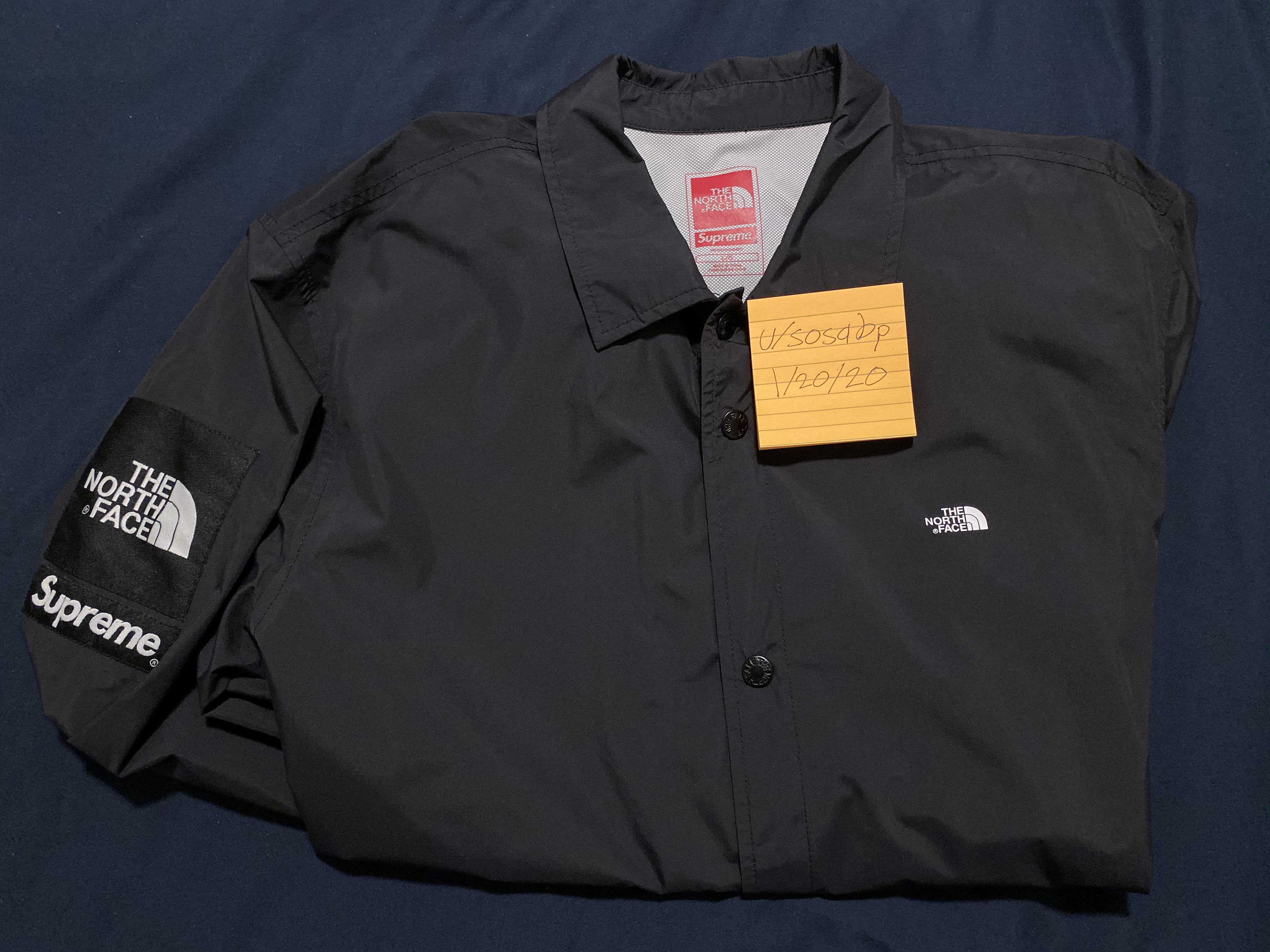 Supreme SS15 Large North Face Black Packable Coaches Jacket For Sale Only r/Supreme
