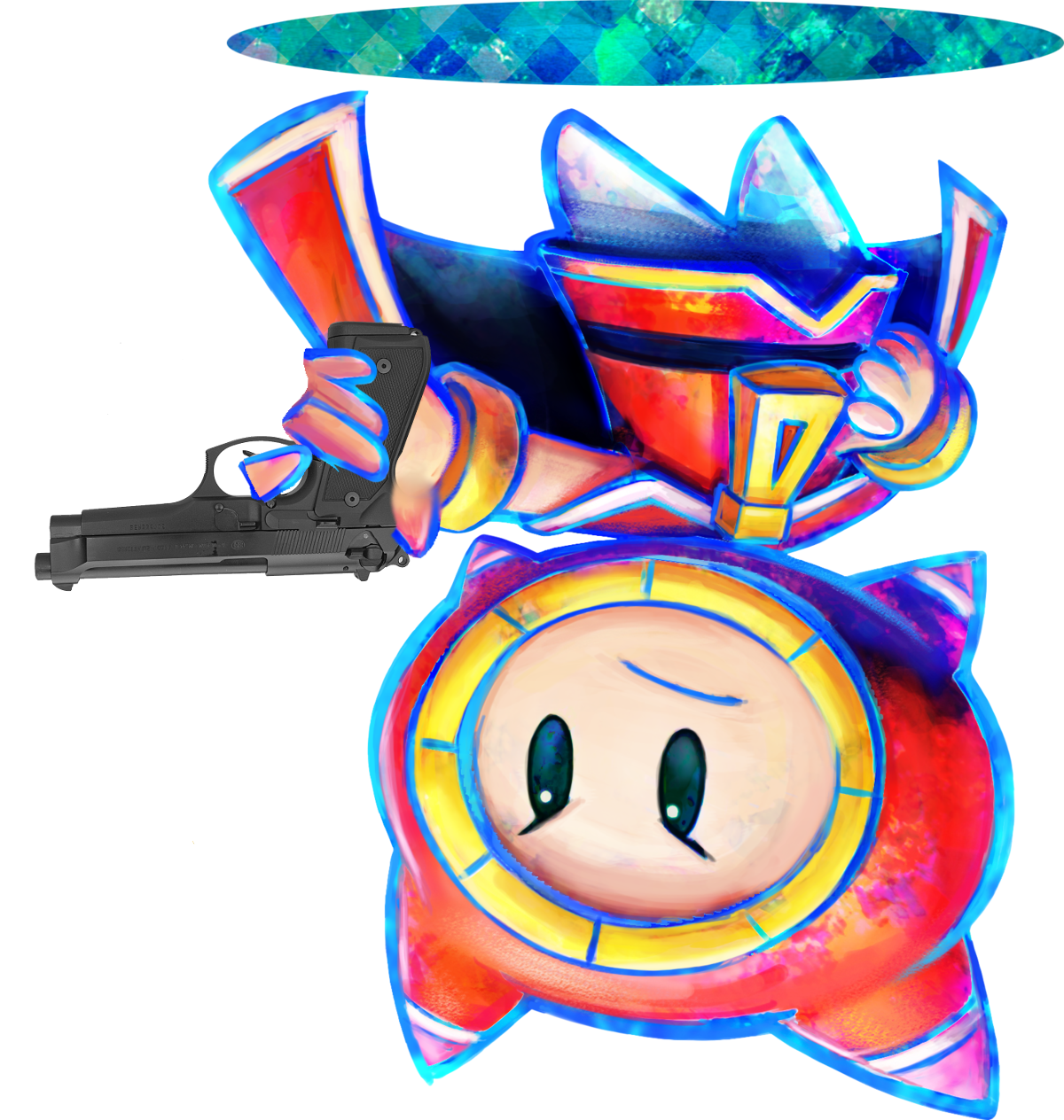 Did you guys know Dreambert can shoot a gun upsidedown? r