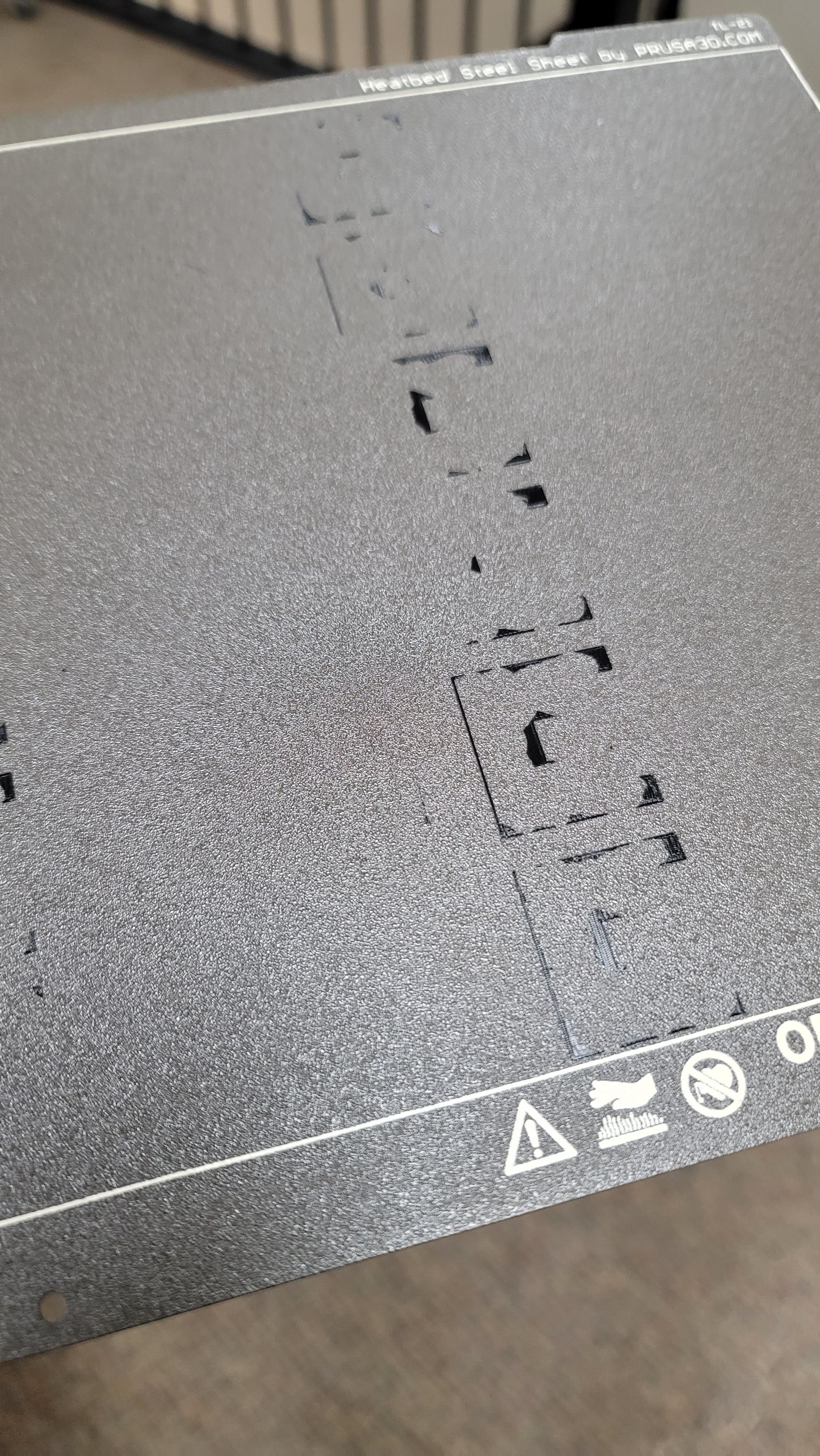 Just when you think the PETG is not going to stick too well to the