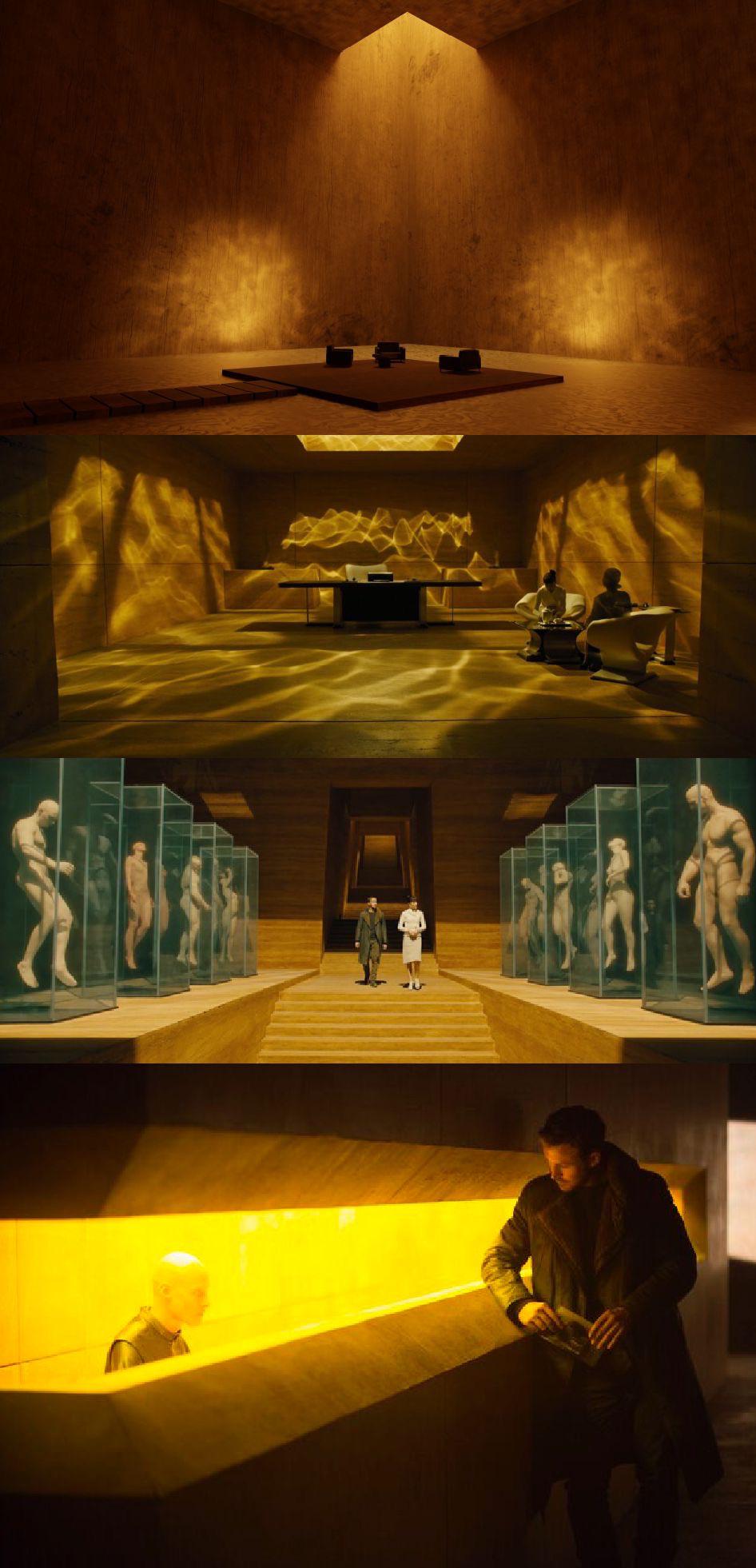 In Blade Runner 2049 (2017), Niander Wallace's headquarters are made of
