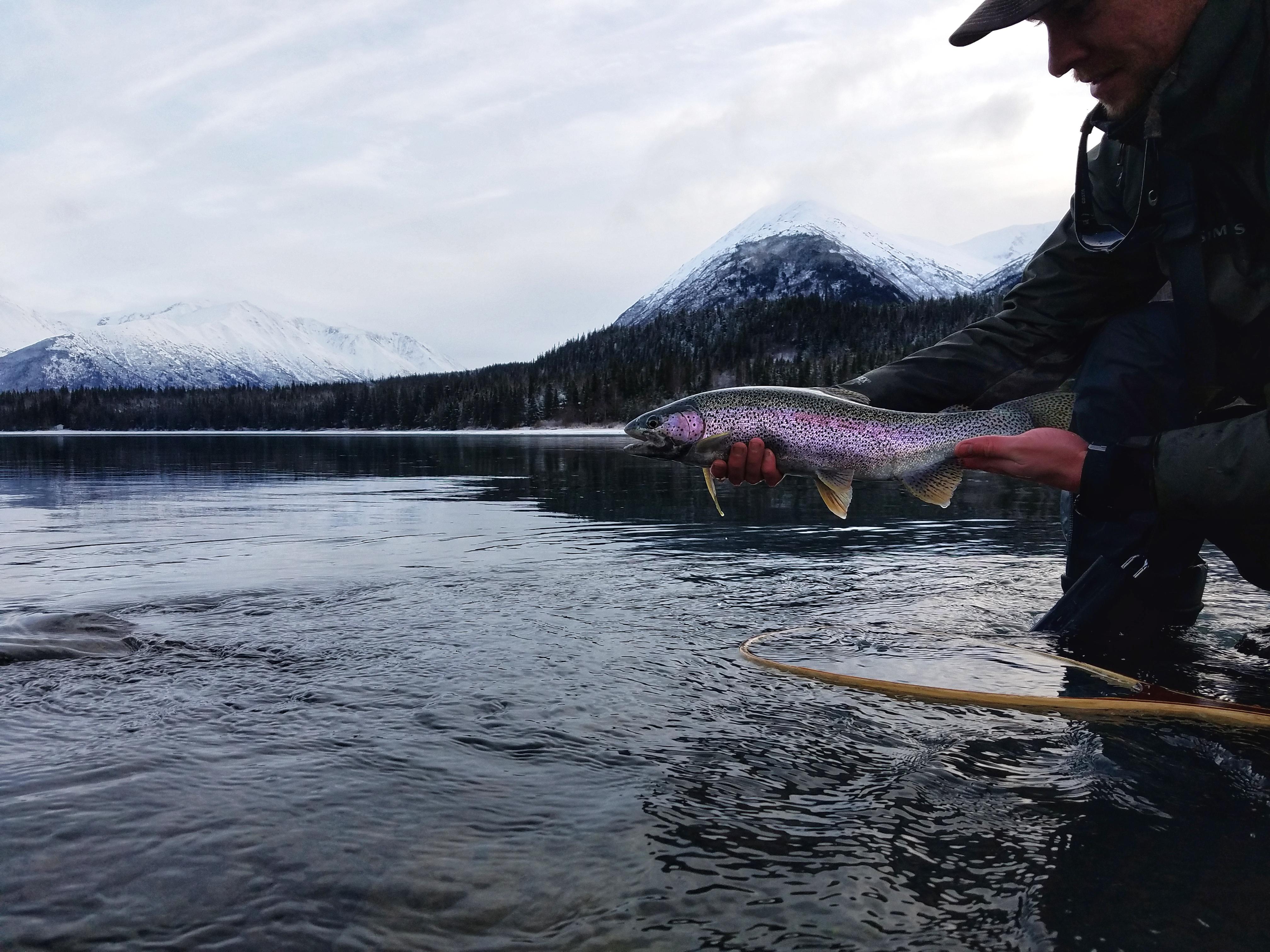January in ALASKA r/flyfishing