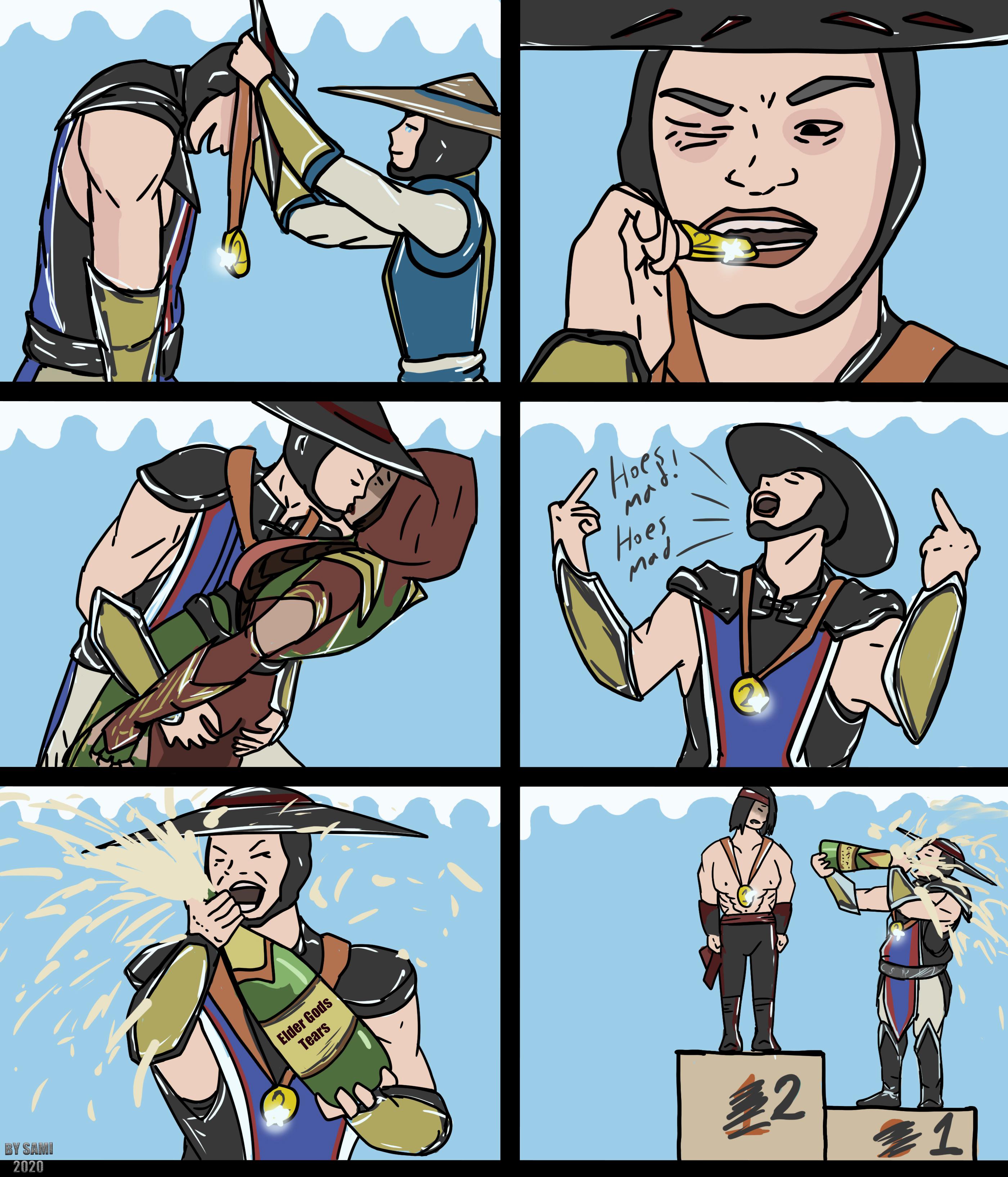 Kung lao's true ending. MortalKombat