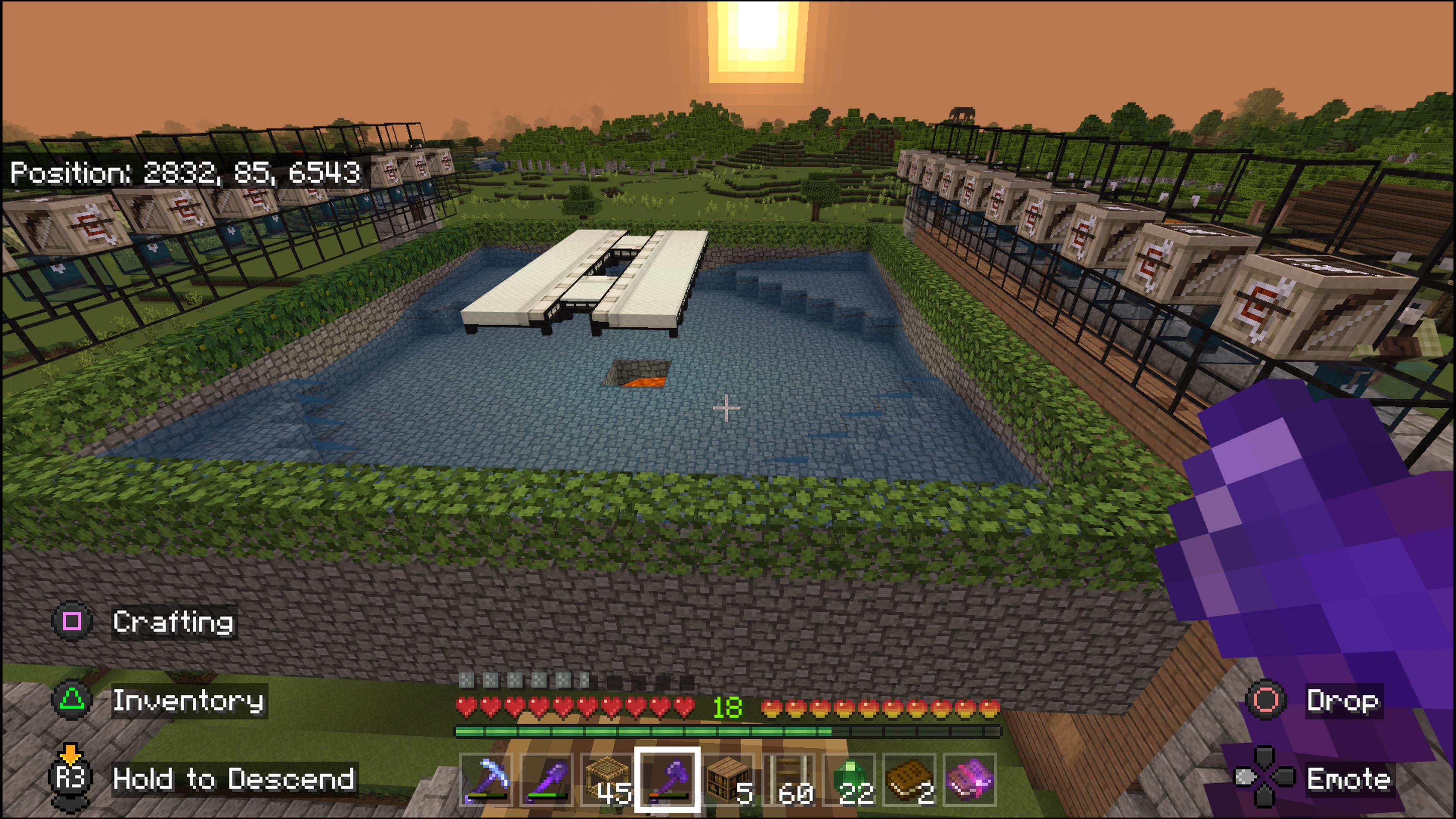My iron farm looks like this (I’m on bedrock) and it works. But if I