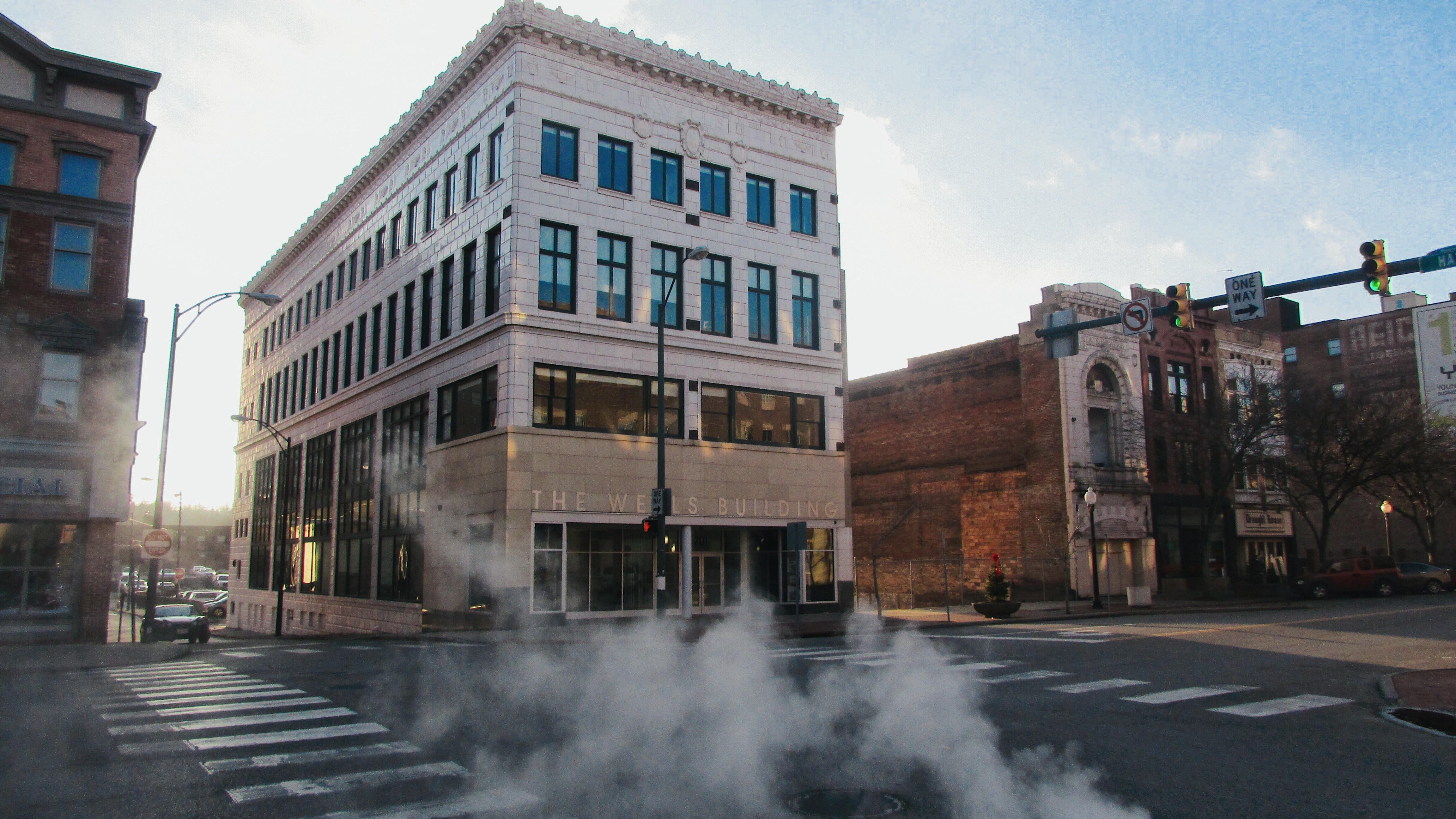 The Wells Building on a cold day r/youngstown