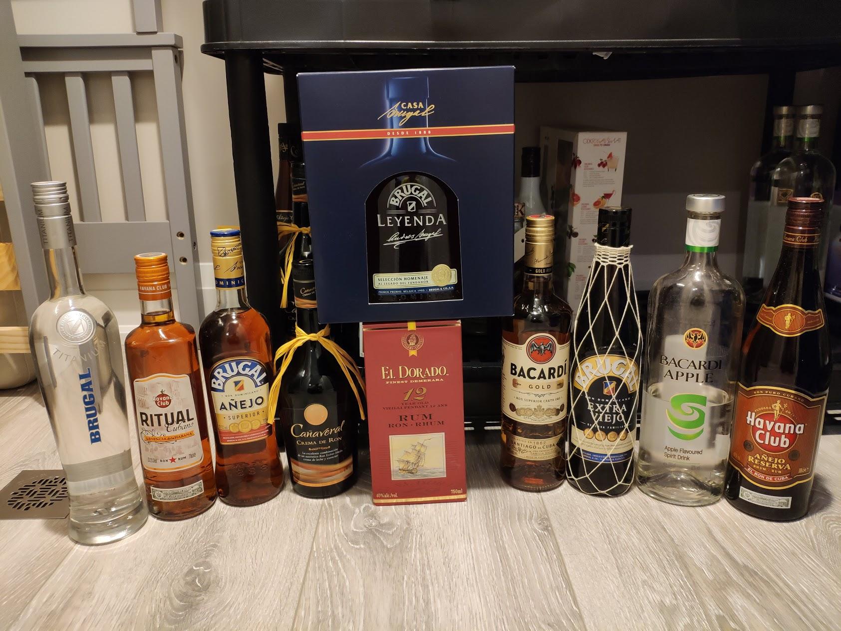 Thinking of learning Tiki drinks, have these rums for the longest time