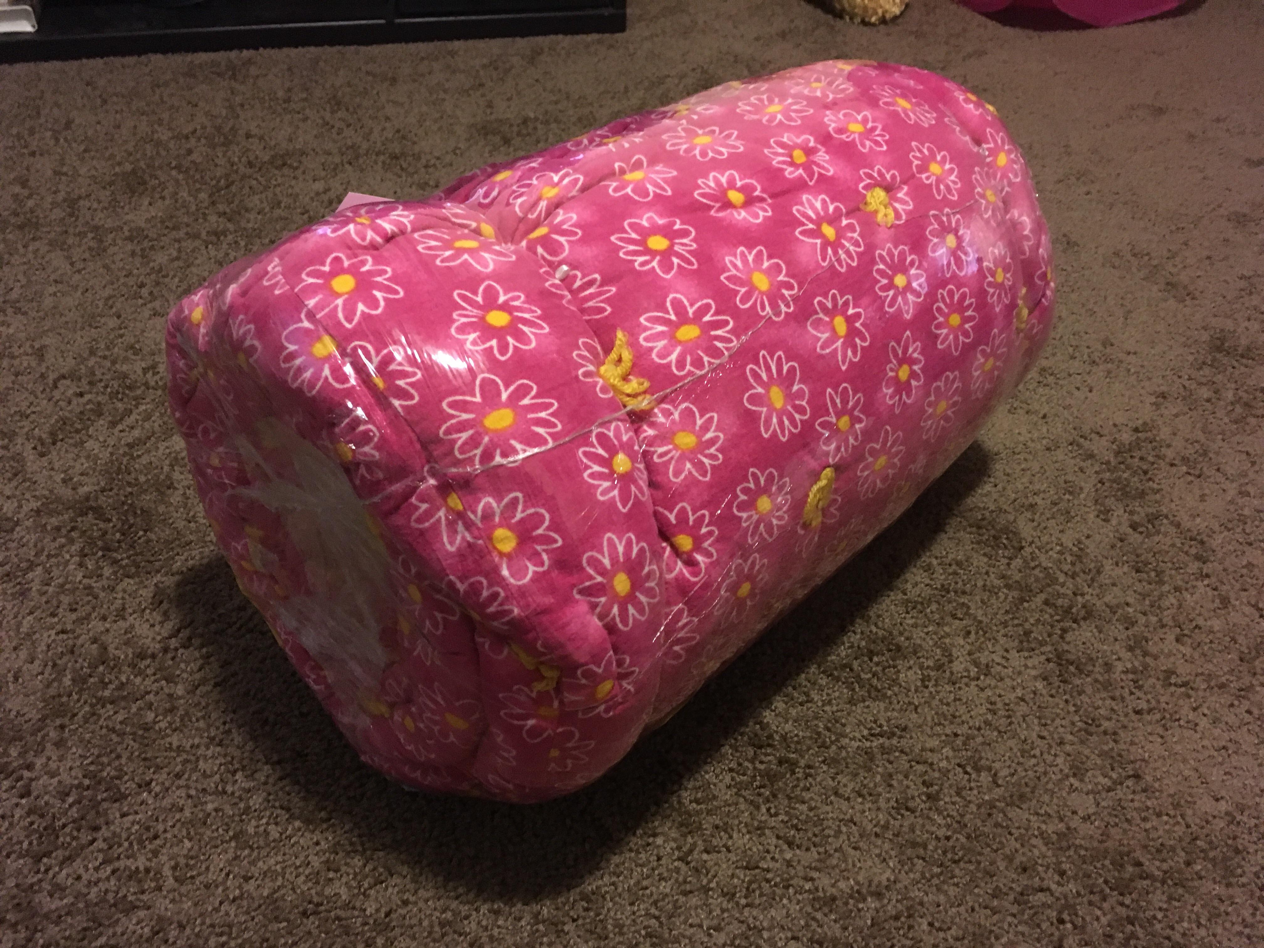 Picked up my quilt from the dry cleaners today perfectly wrapped in