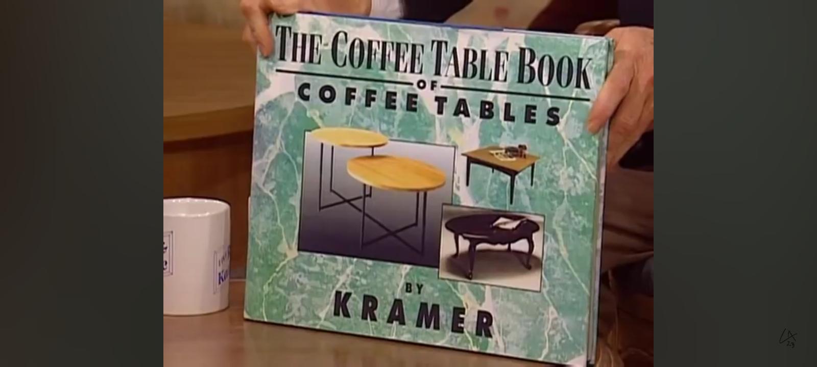 Can somebody HD screengrab Kramers Coffee Table book? r/seinfeld