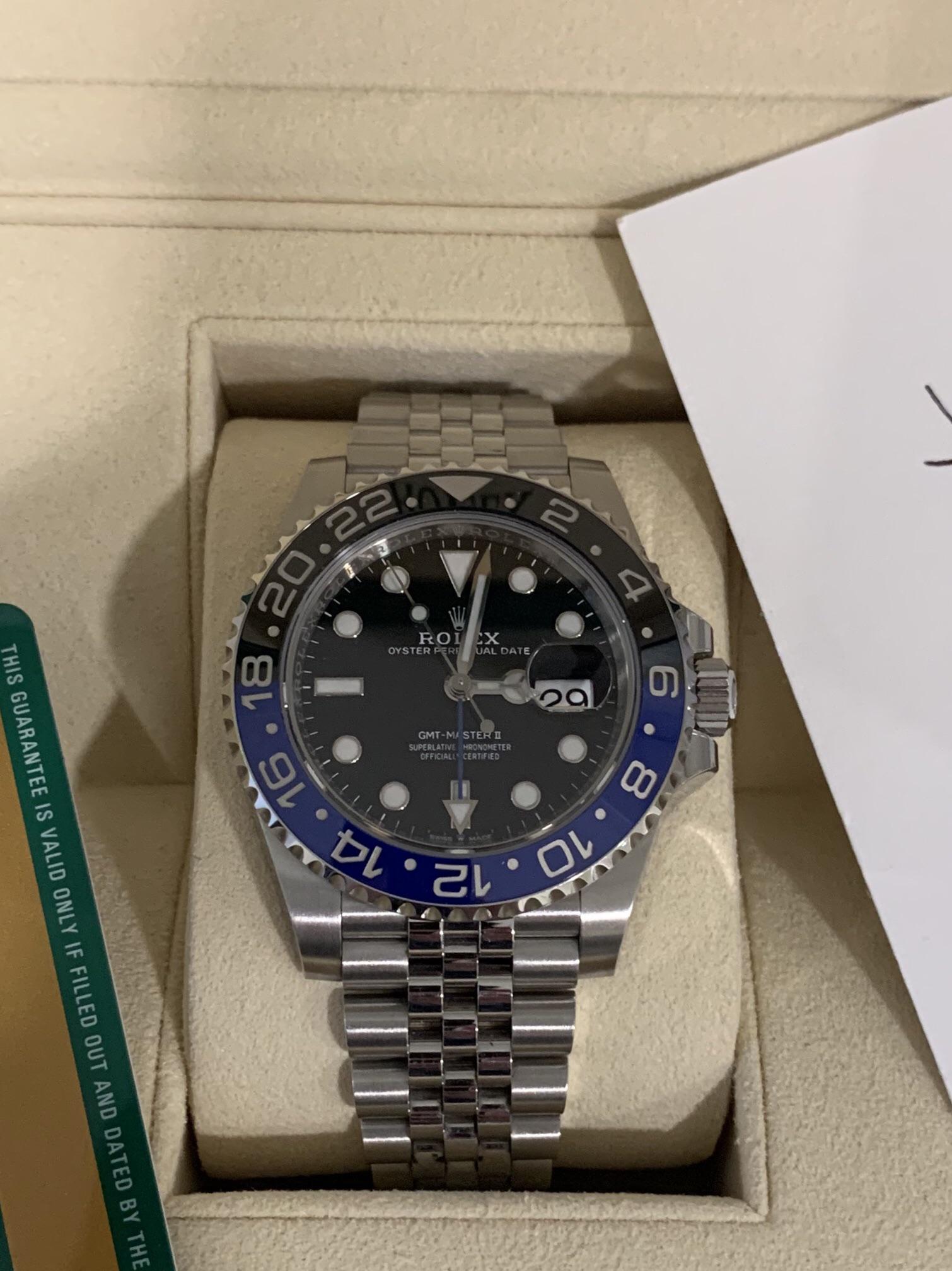 [WTS] Rolex Batman Jubilee 2019 box + papers r/Watchexchange