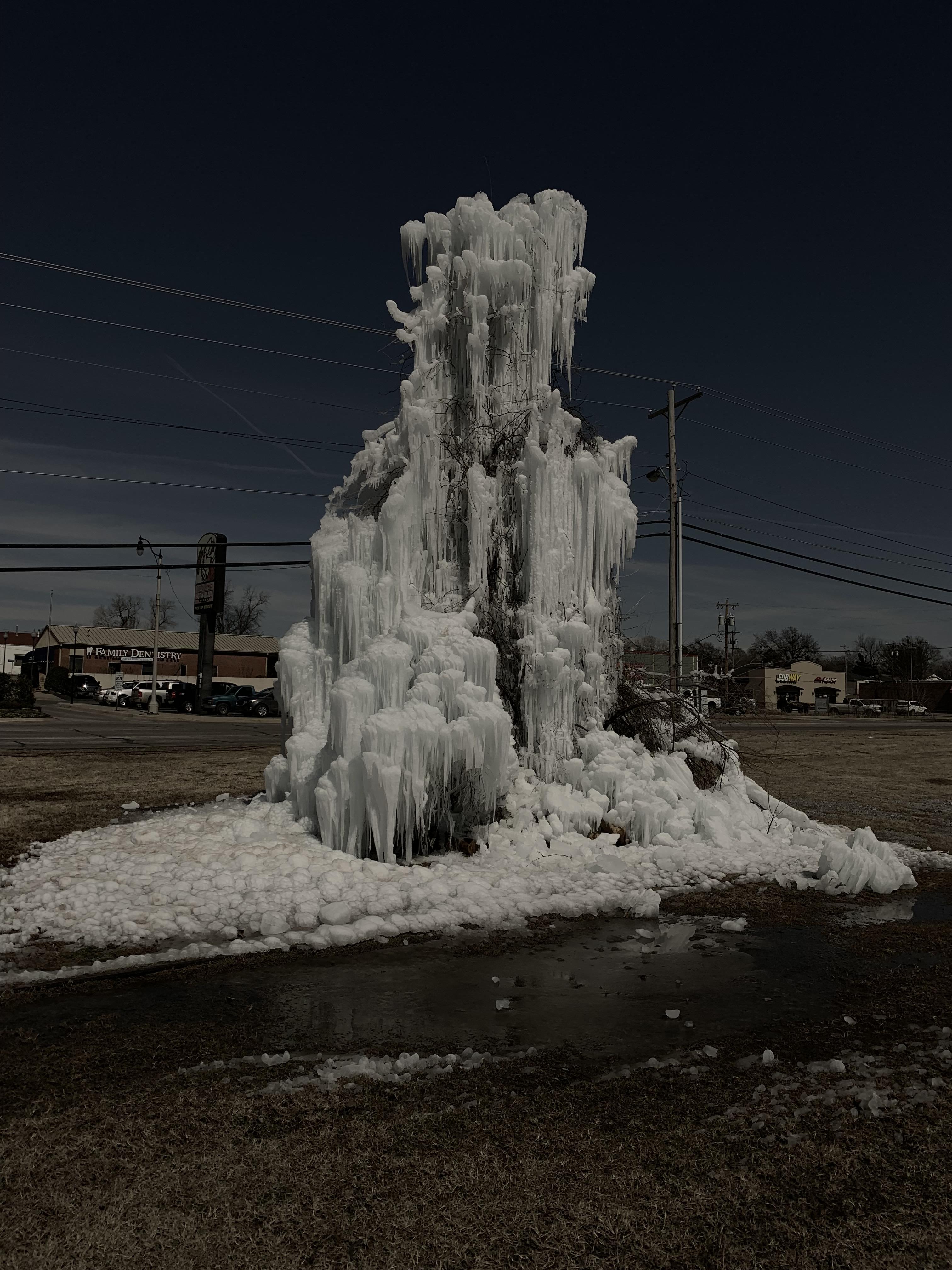 Anyone know the story behind this? Choctaw, ok r/oklahoma
