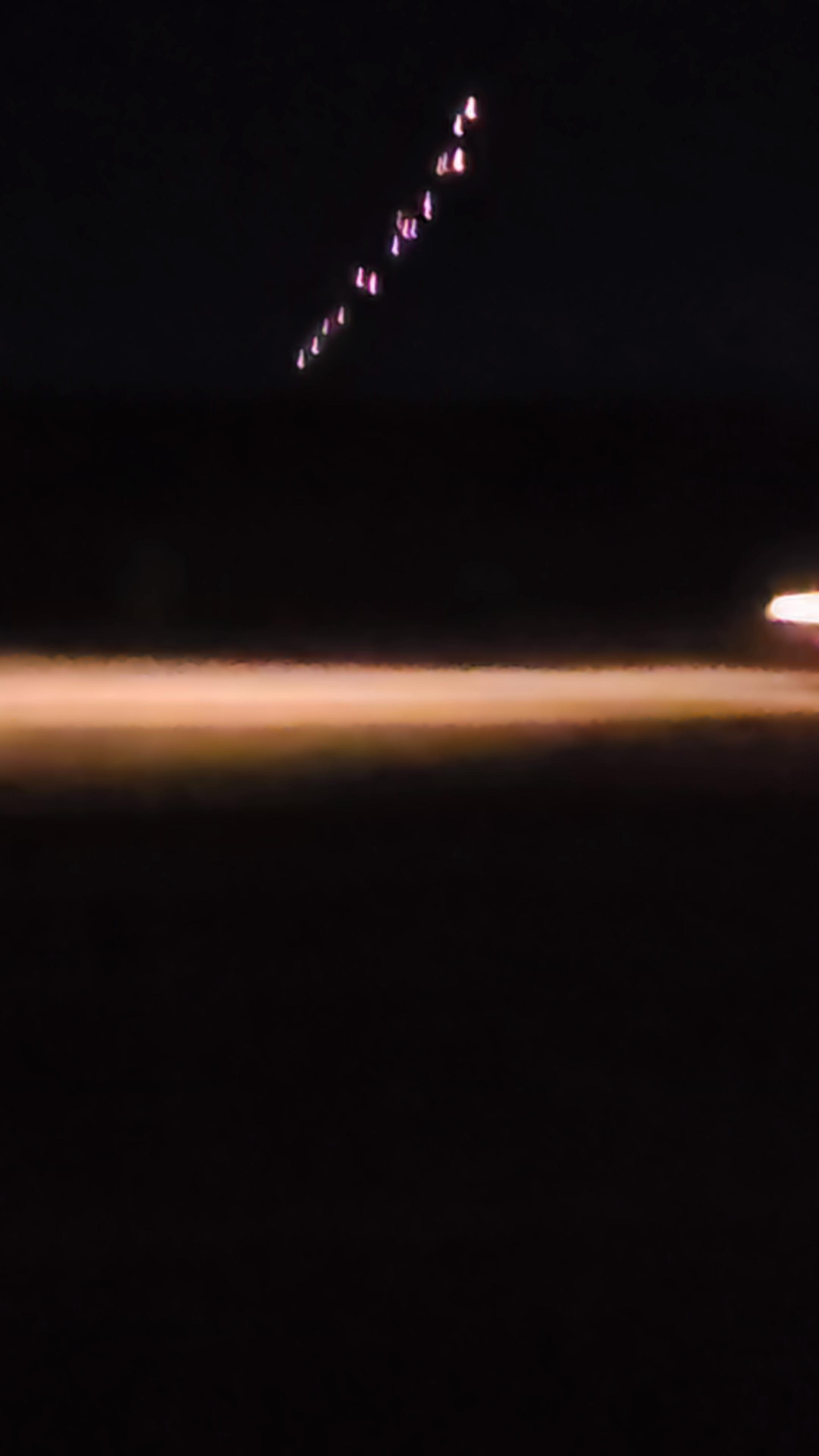Unexplained Lights In The Night Sky