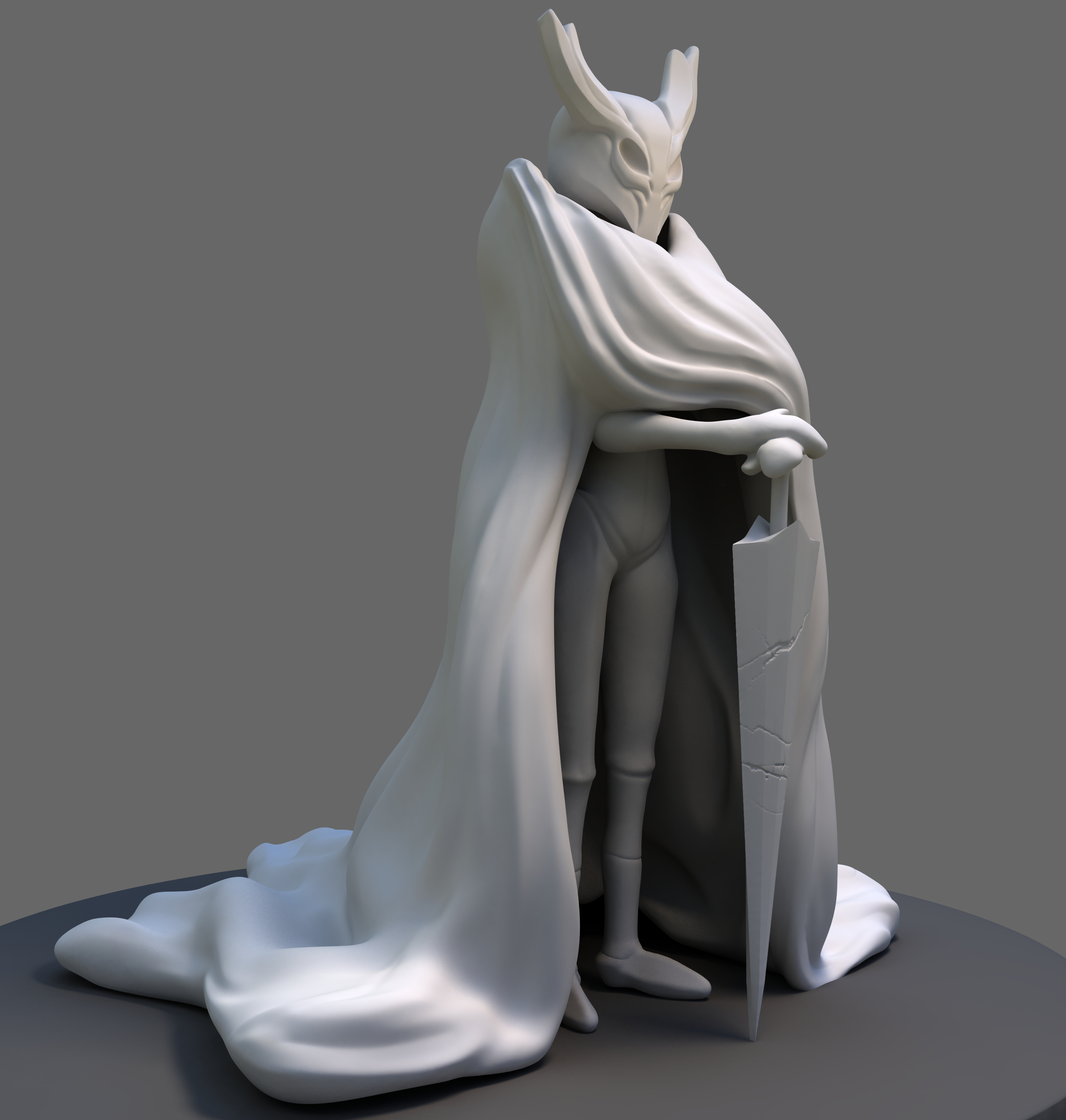Hollow knight sculpture r/3Dmodeling
