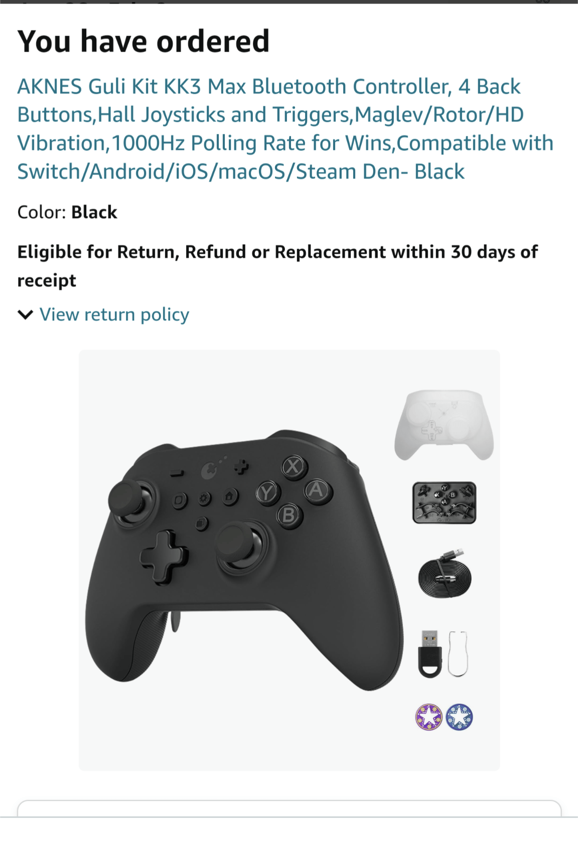 The kk3 max in black was available on Amazon : r/Controller