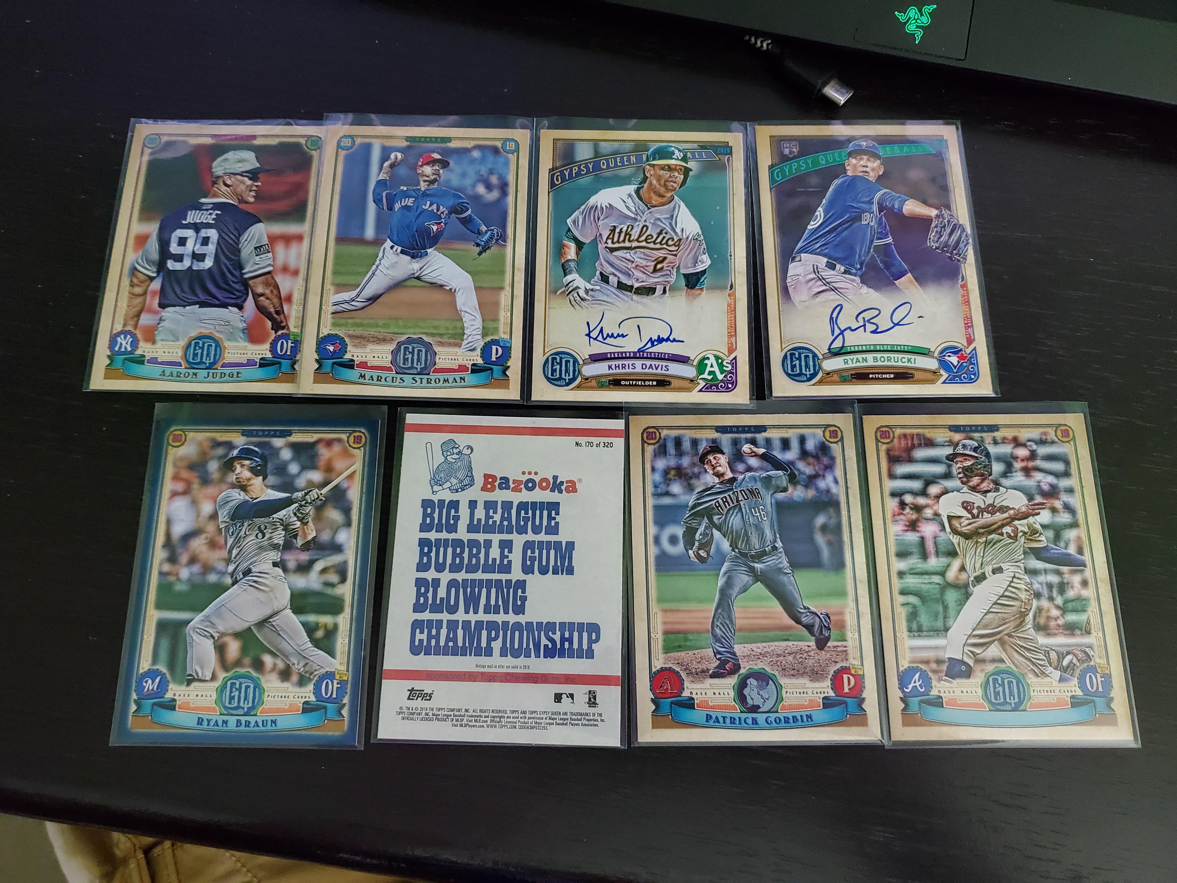 Decided to buy a hobby box to try and finish the set, got some nice