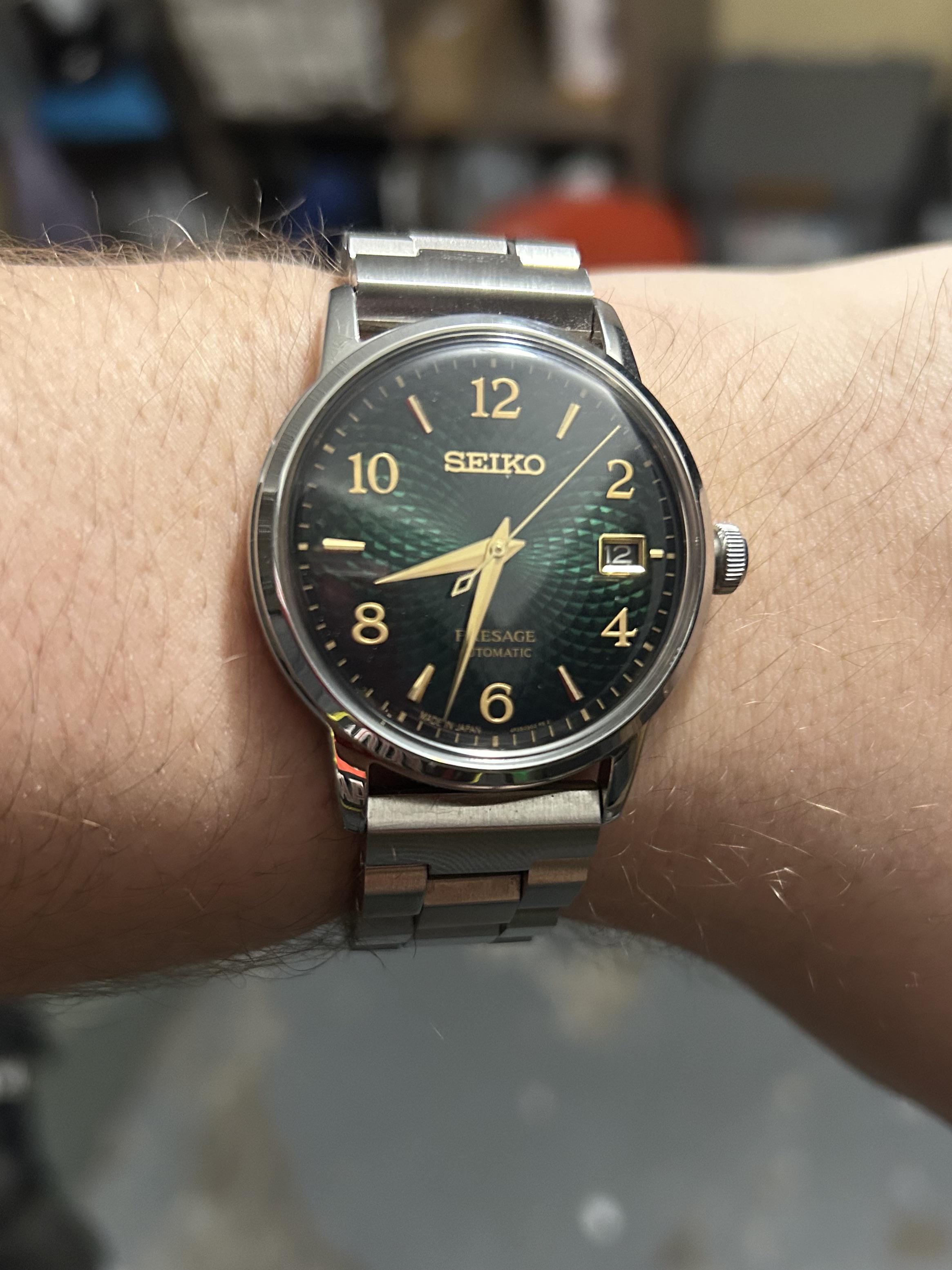 [4R3504A0] Seiko Presage on a Strapcode Bracelet r/Seiko