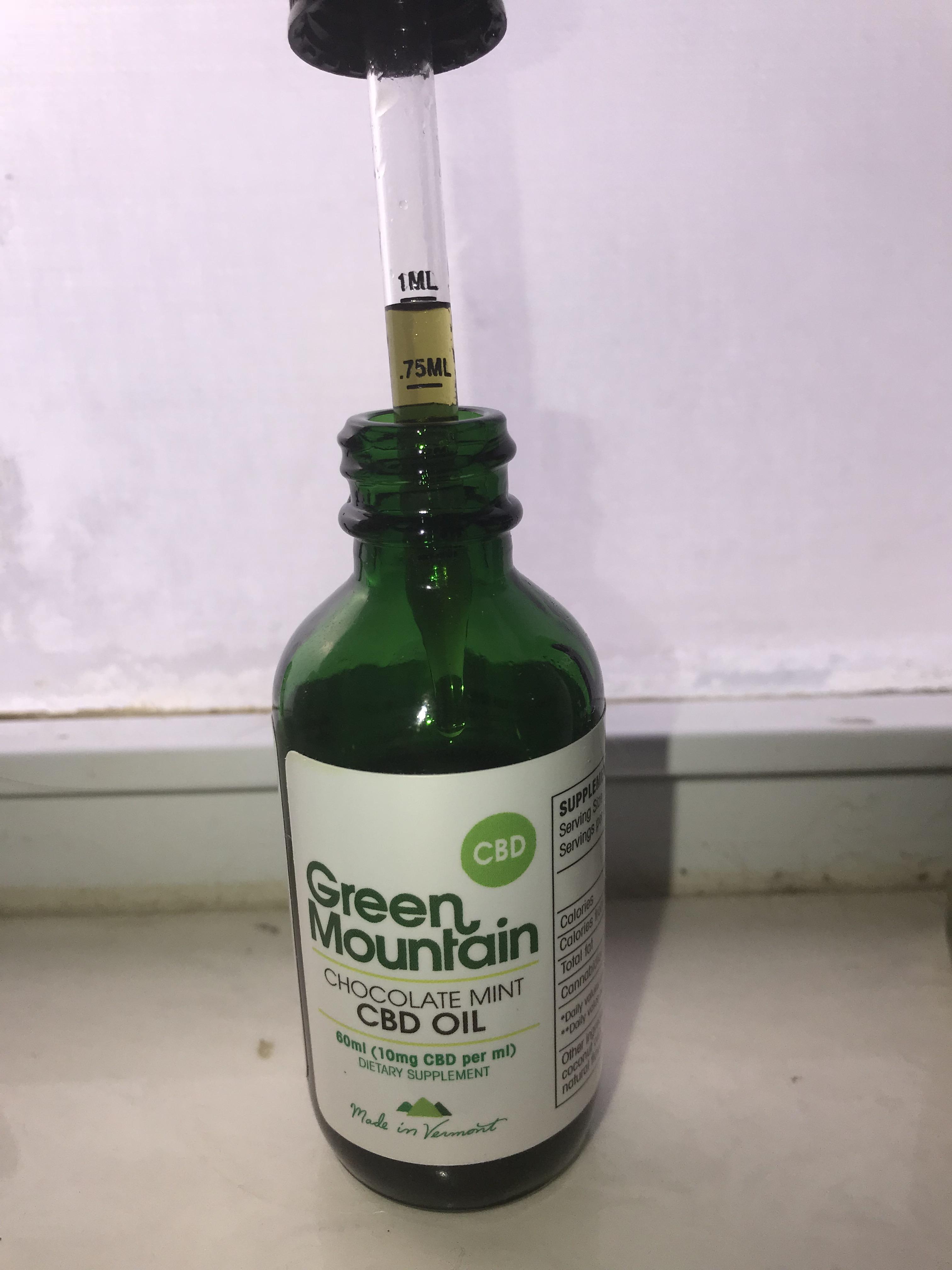 [Review] Green Mountain CBD Oil Chocolate Mint 600mg r/cbdinfo