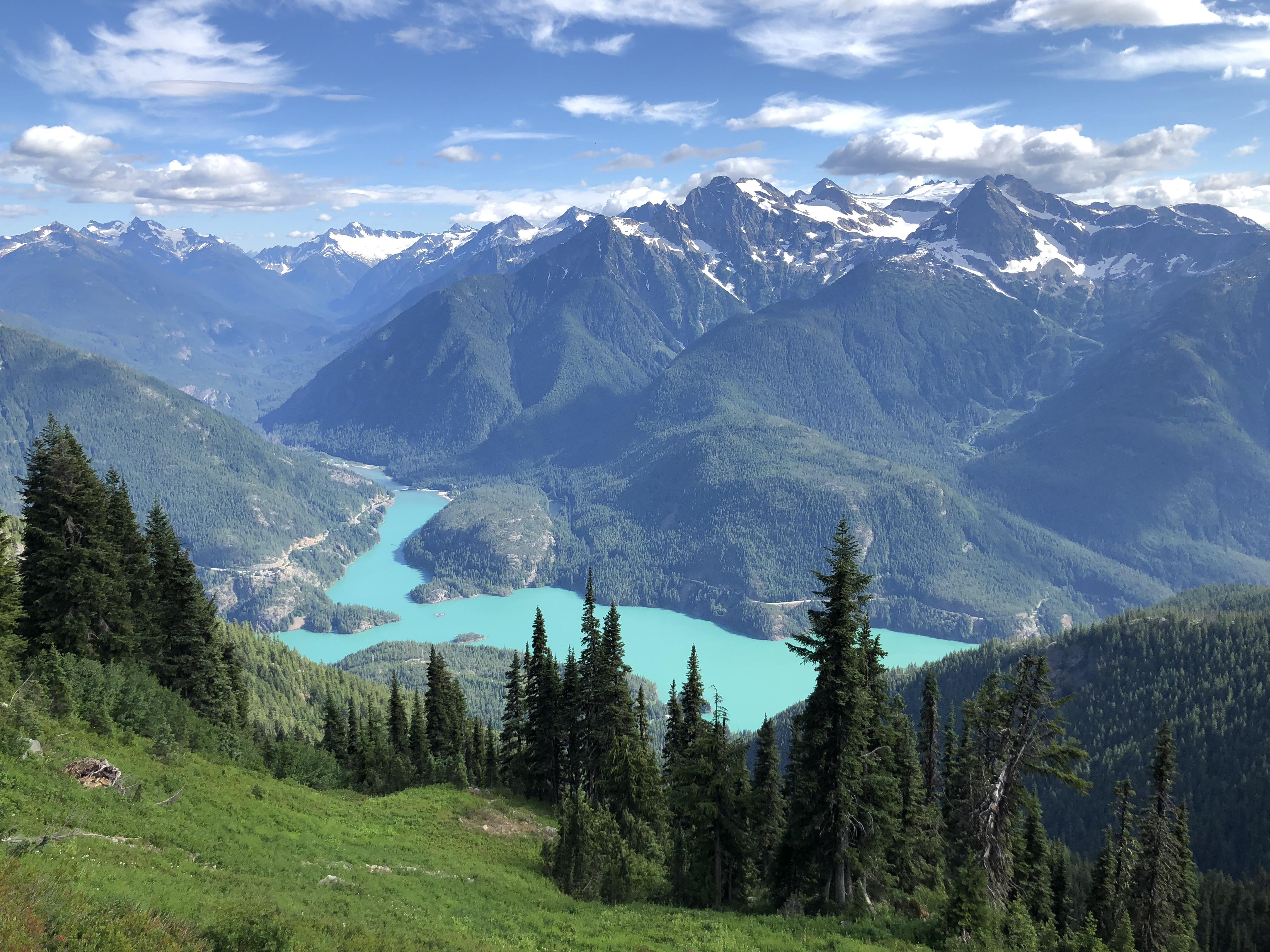 North Cascades National Park Diablo Lake [OC] [1920x1080] EarthPorn