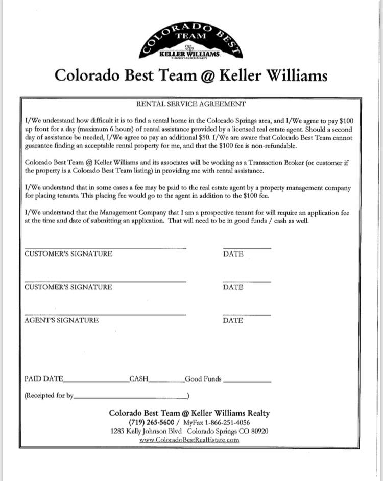 Realtor Assistance Fee?!? r/ColoradoSprings