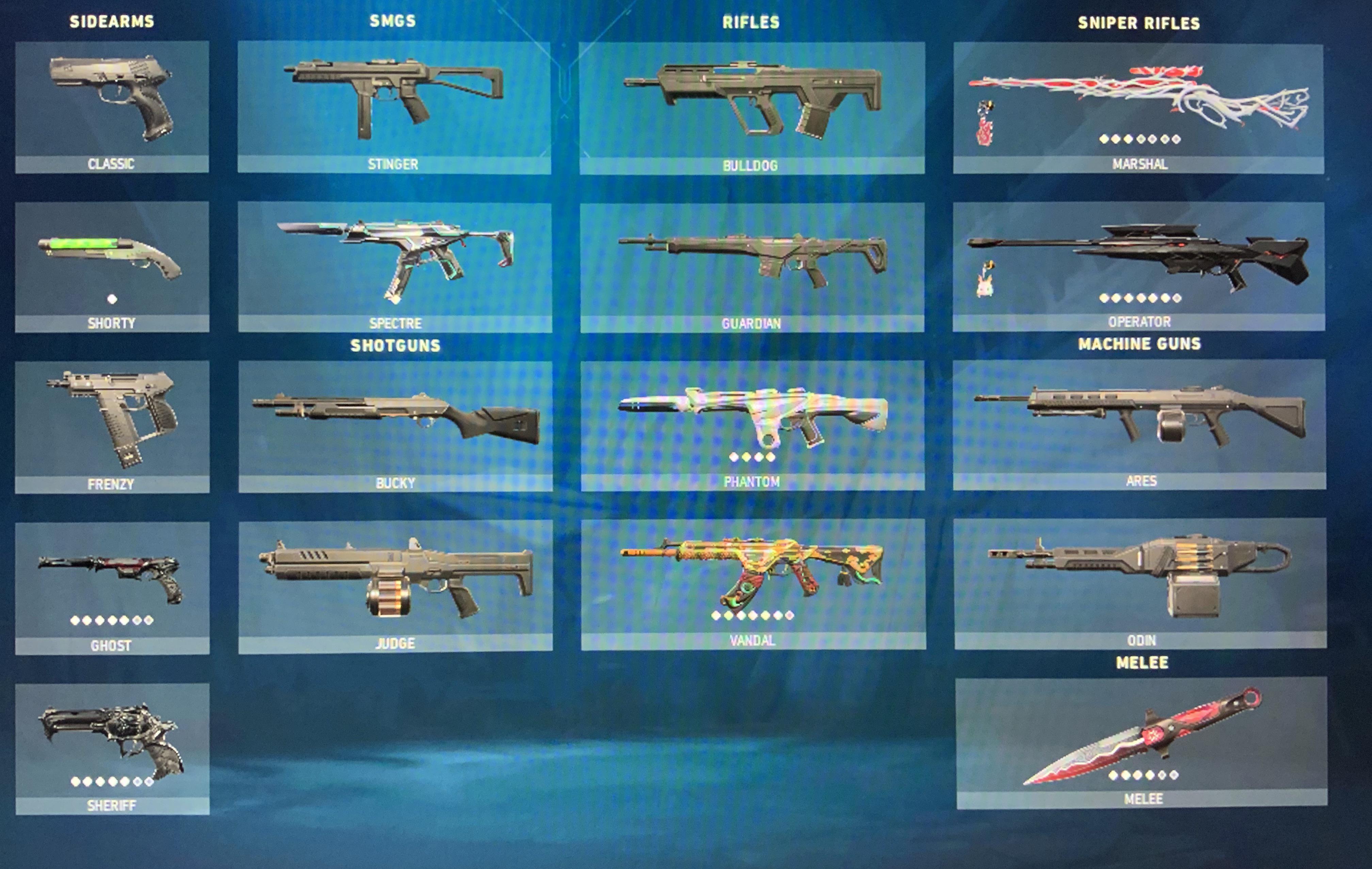 Valorant account 300€ (skins worth 700€) r/ValorantAccounts