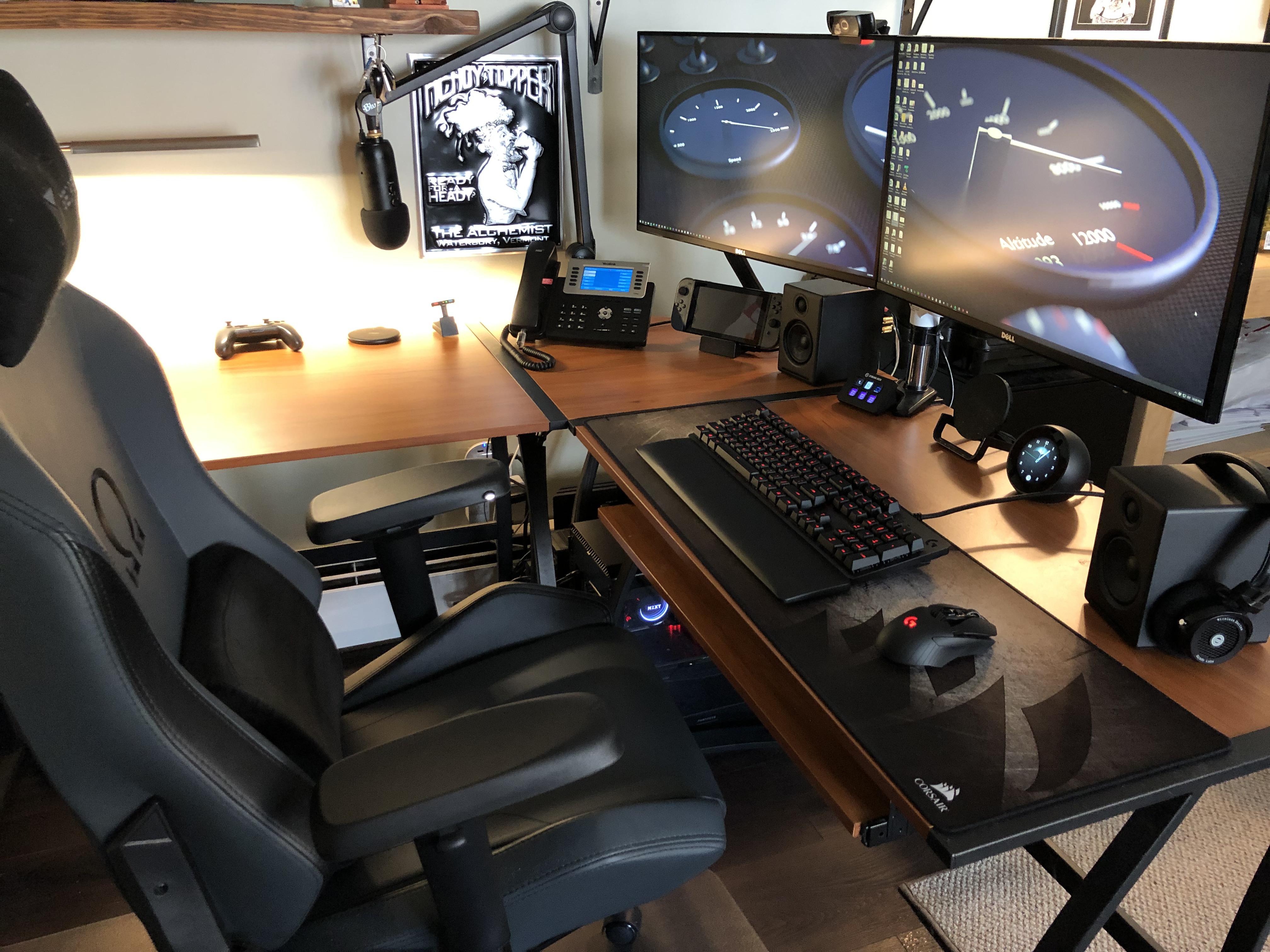 Gaming/Home Office. Wish I could show off the tower more. r
