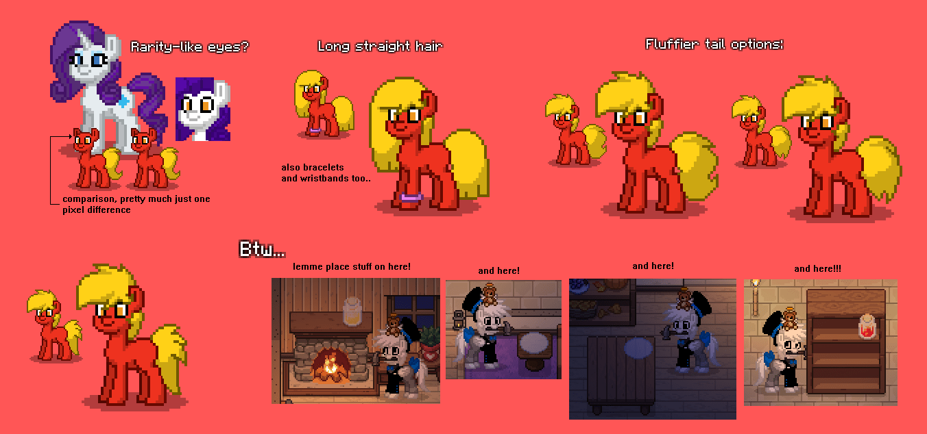 Pony Town Customization Ideas PonyTown