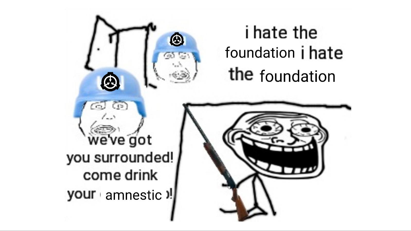 Was inspired by the recent SCP6661 r/DankMemesFromSite19