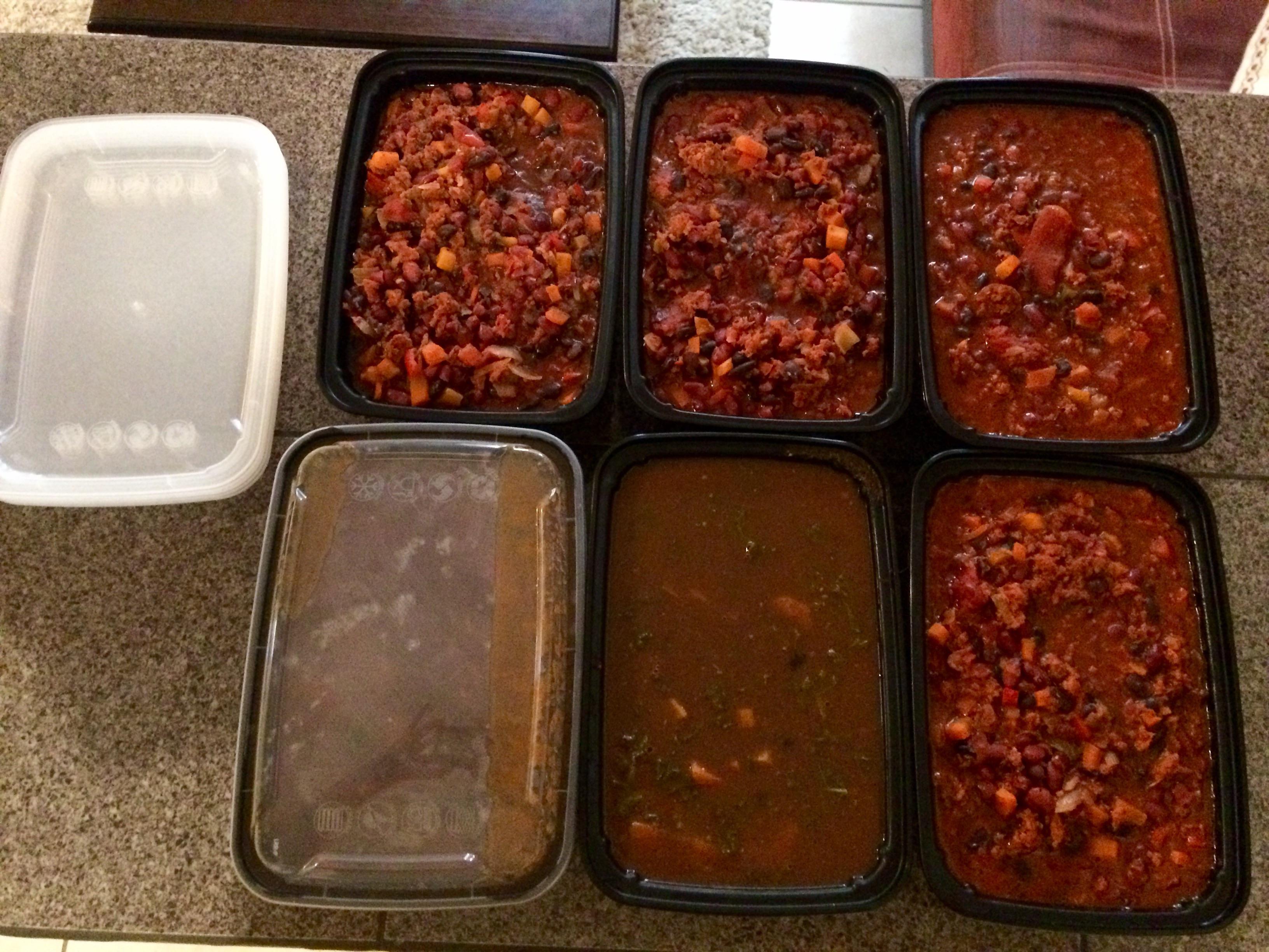 2 lbs of beans go a long way. 10 total for 20 servings. r/MealPrepSunday