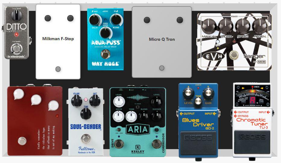 Using My Quarantine To Plan Pedalboard Upgrades r/guitarpedals