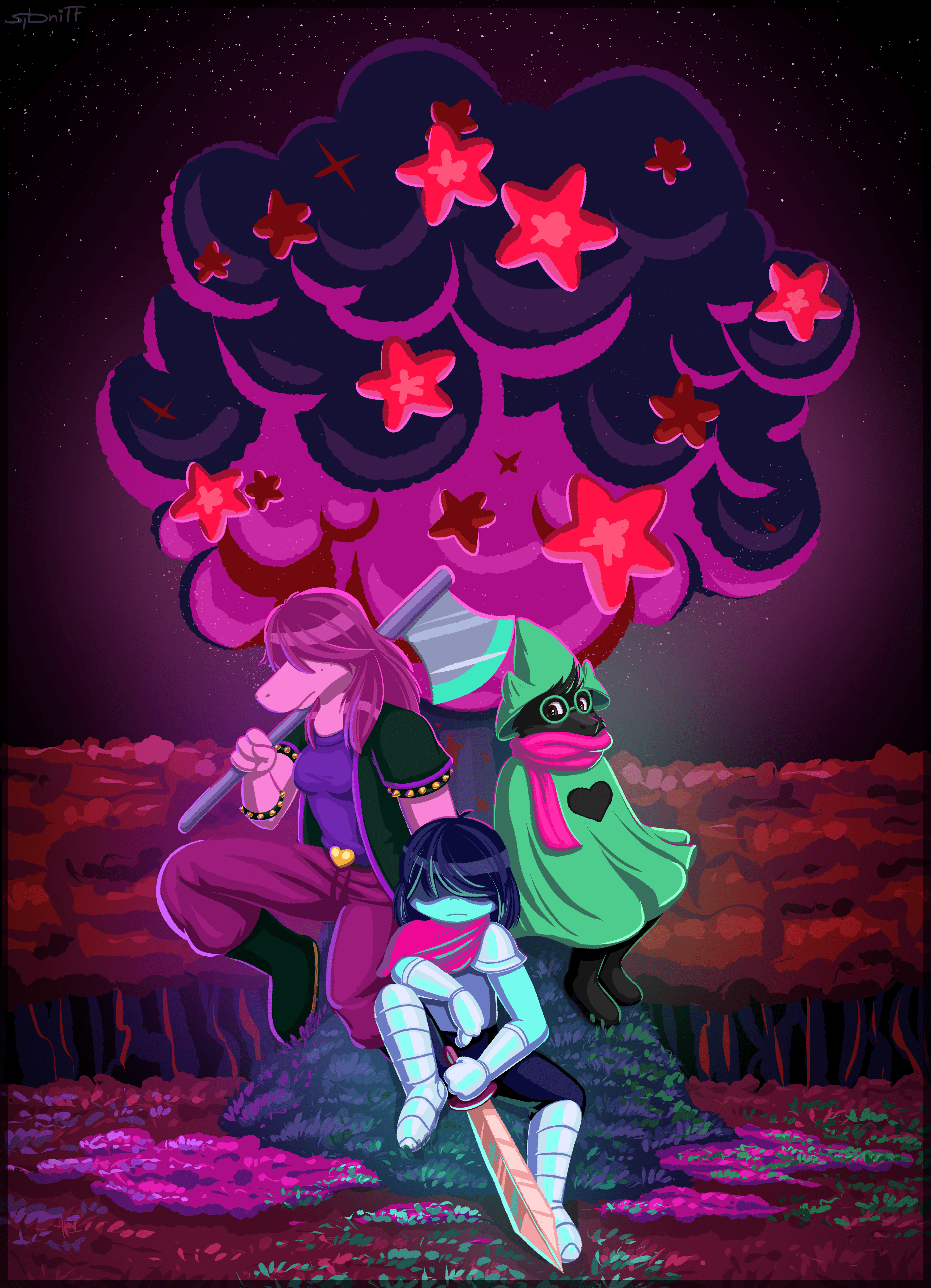 My attempt at fanart Deltarune