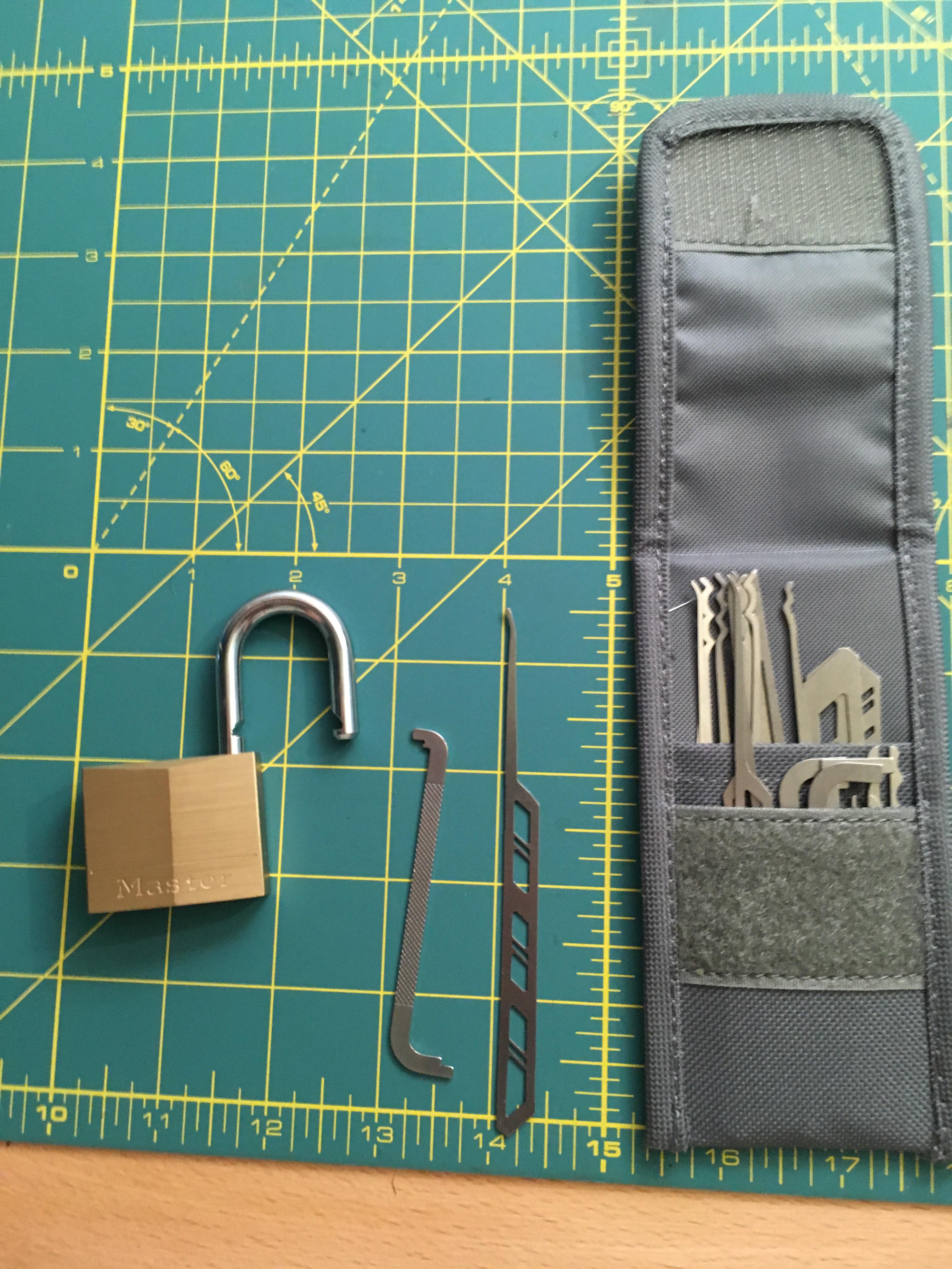 First lock SPP (master 140) lockpicking