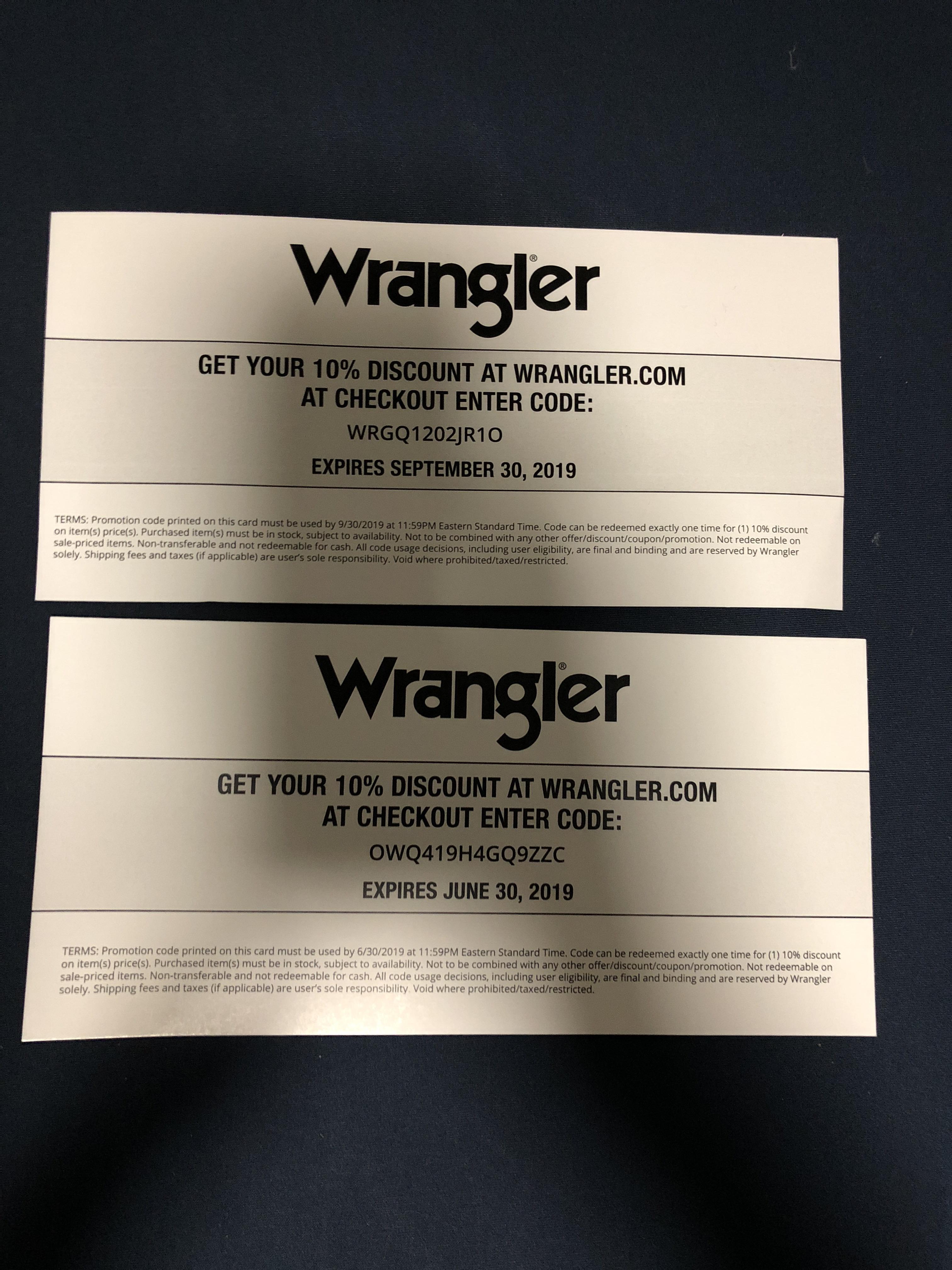 Unused Discount Codes r/jeans