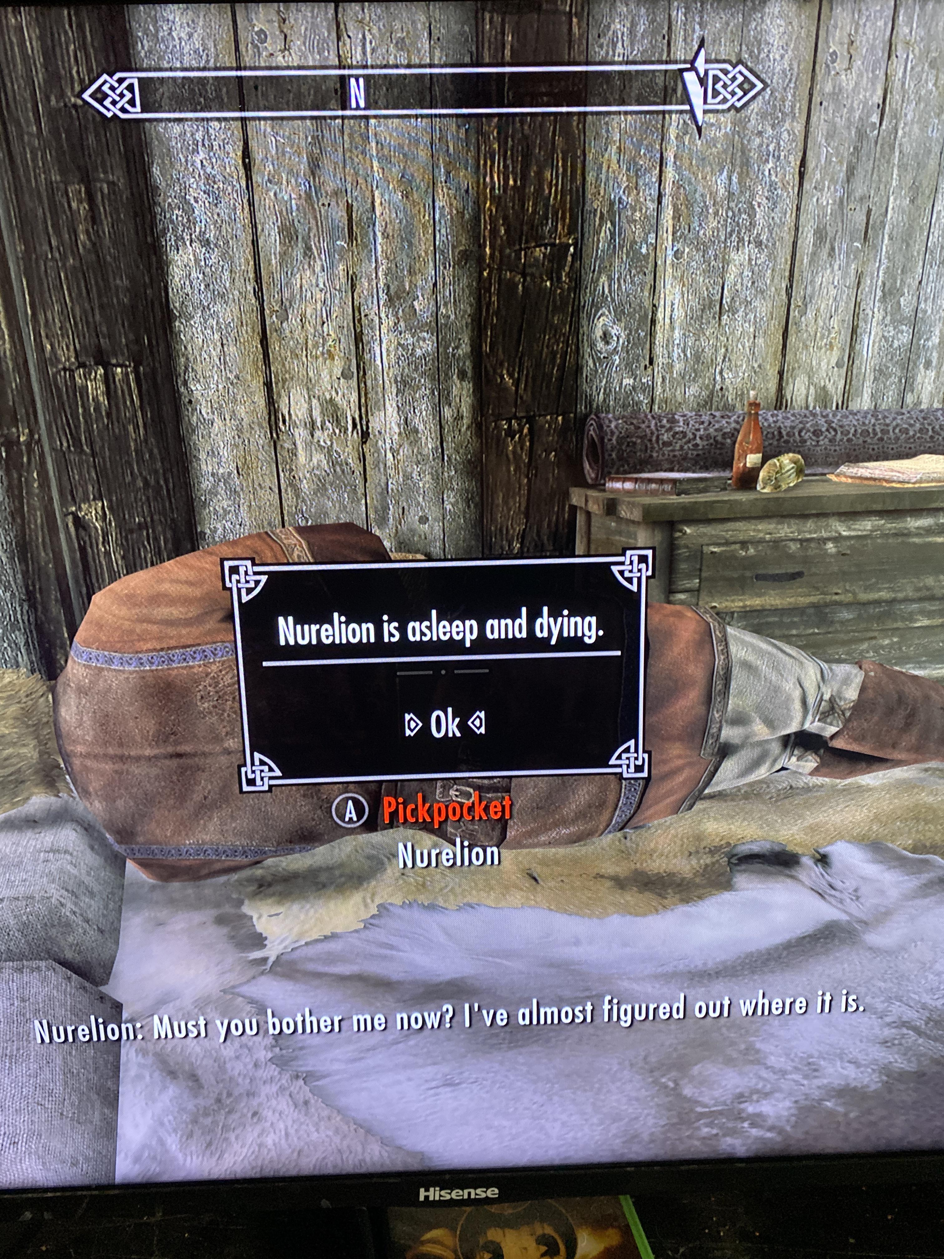 but i just wanted to pickpocket r/skyrim