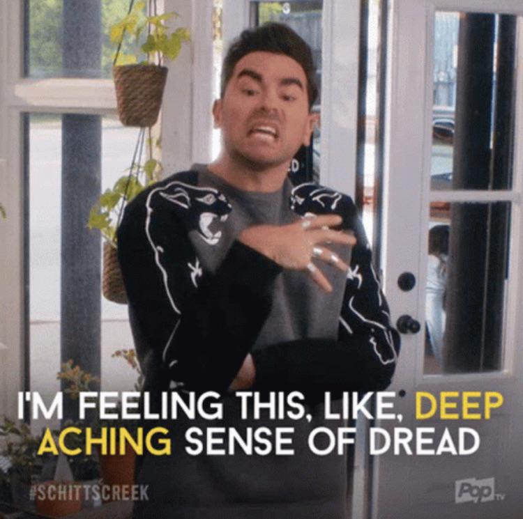 When your apartment building burns down so you take three days off work