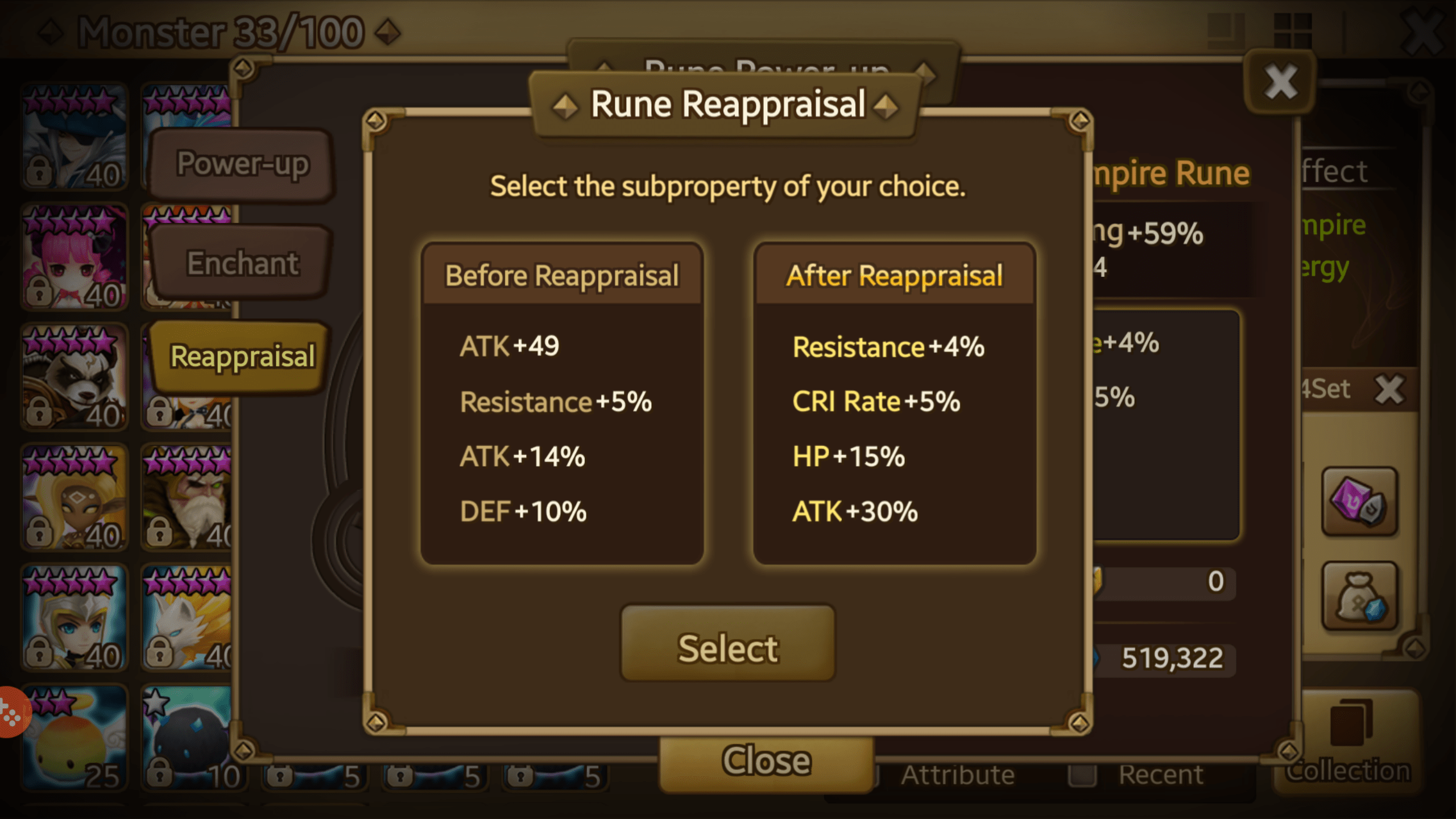 Appraisal FTW r/summonerswar
