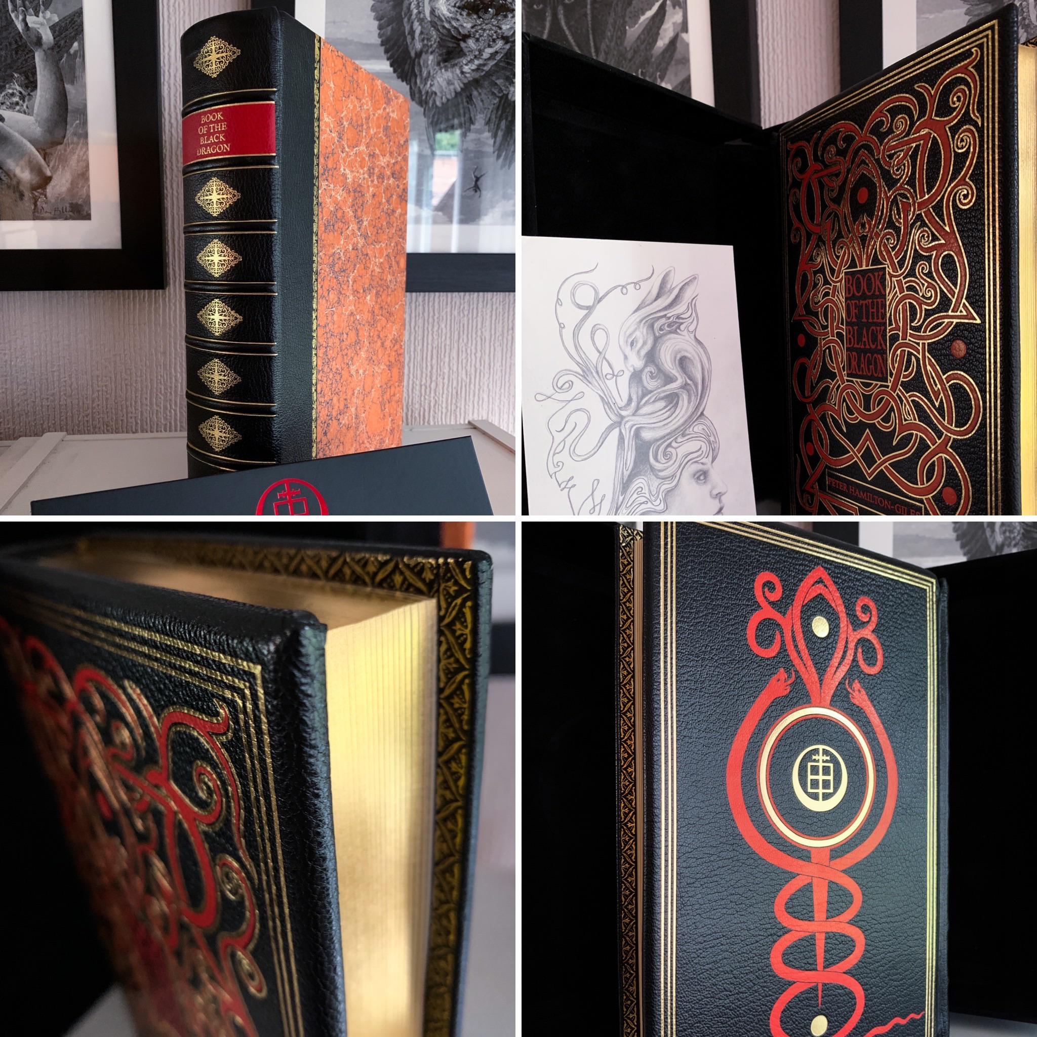 Book of the Black Dragon Deluxe Edition 1 of 33 copies. r/bookporn