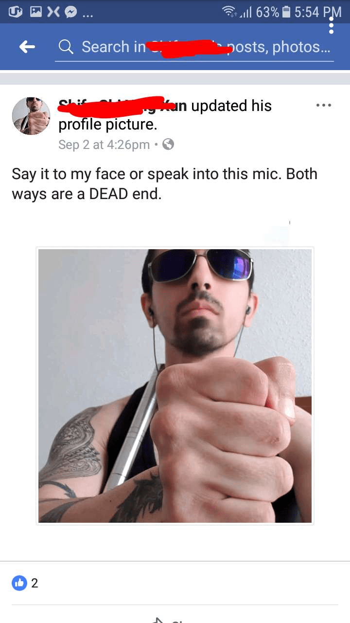Speak into the mic iamverybadass
