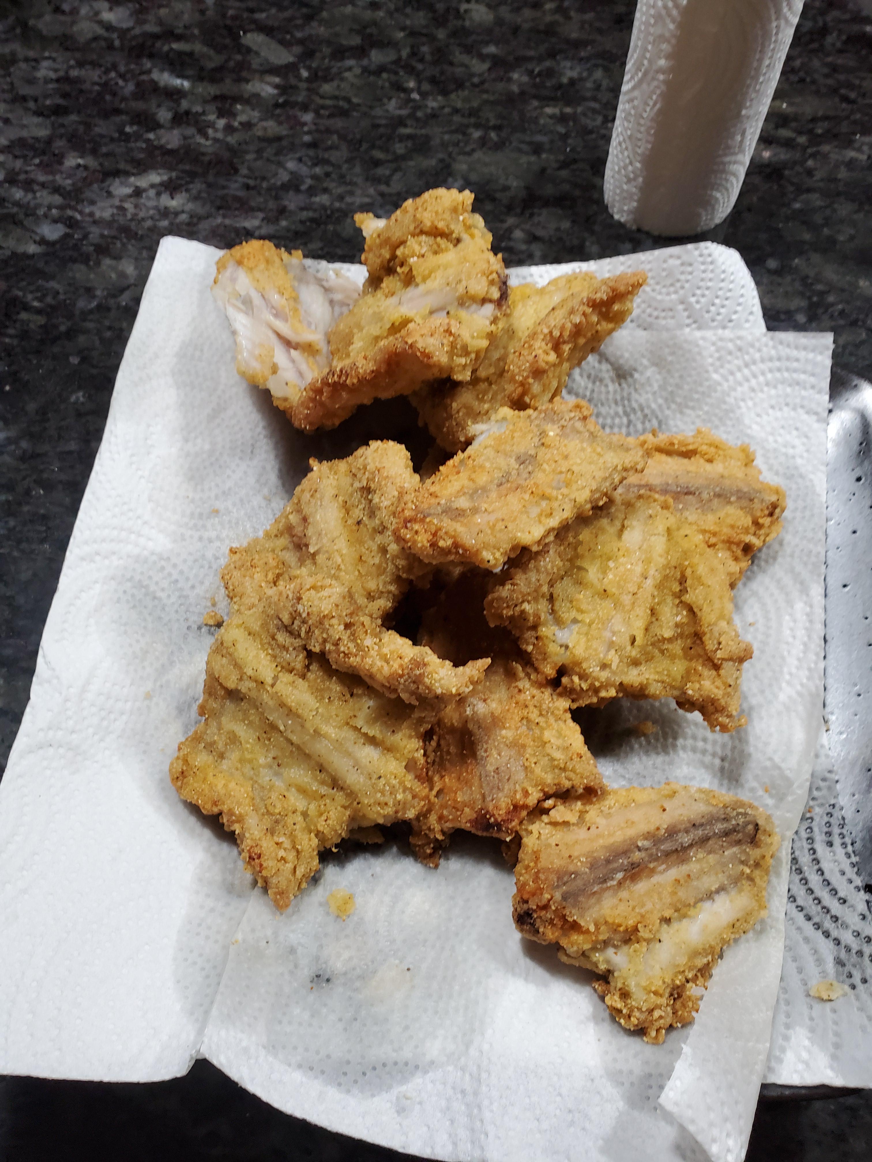 [Homemade] fried rattlesnake r/food
