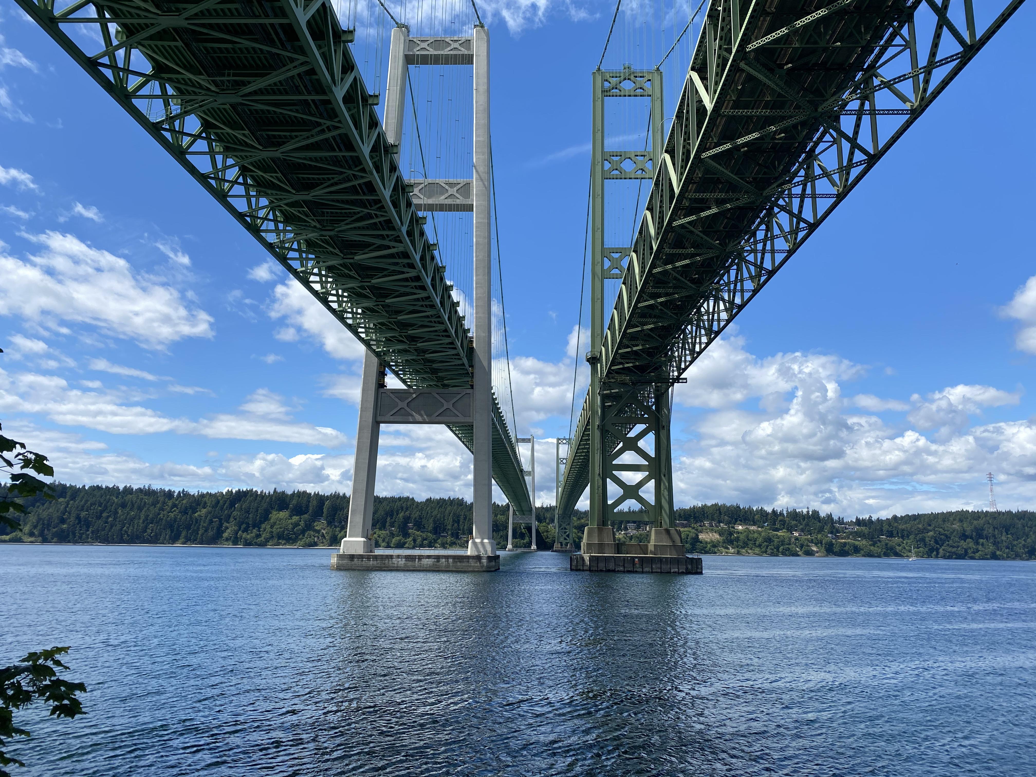 Took a walk under the Narrows Bridge(s).