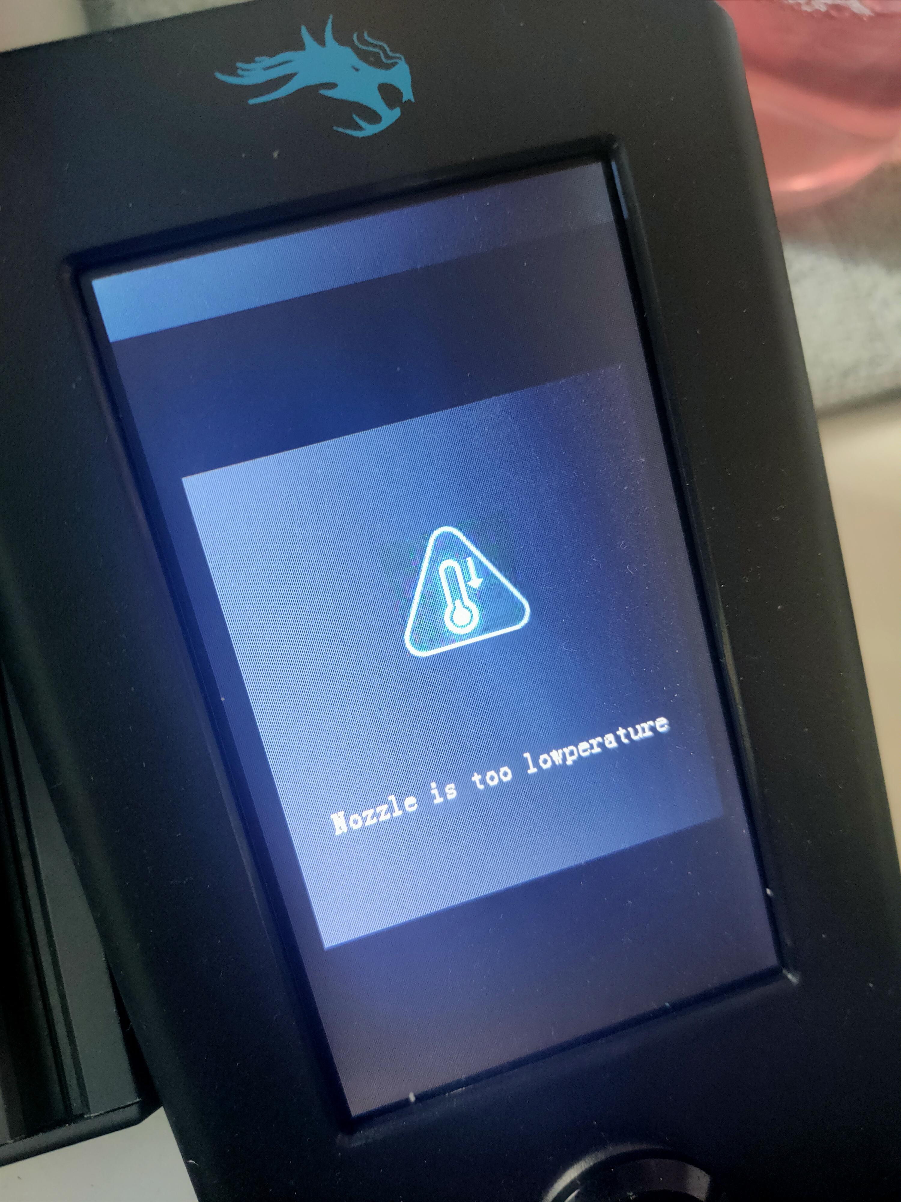 was trying to recalibrate the E steps got this message what do I do : r