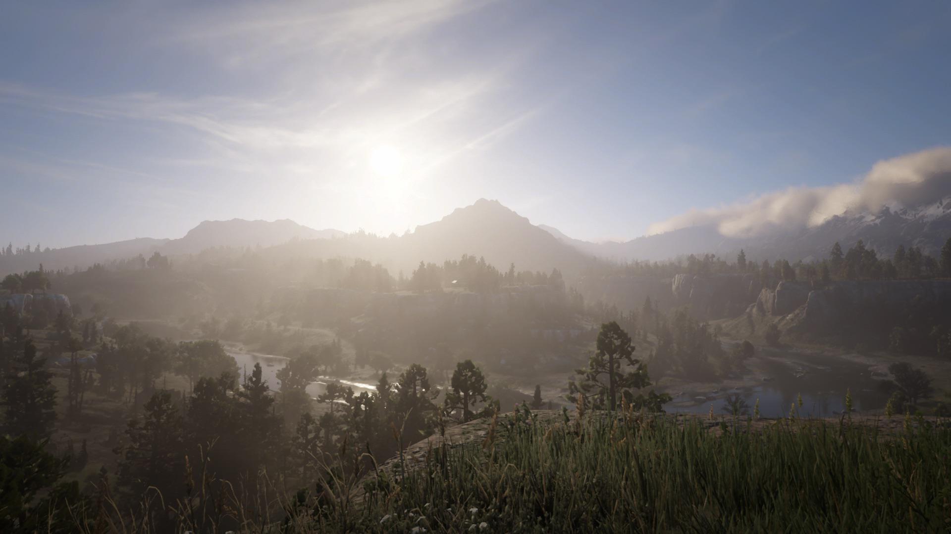 Red Dead Redemption 2 has some of the prettiest landscapes. Whenever I