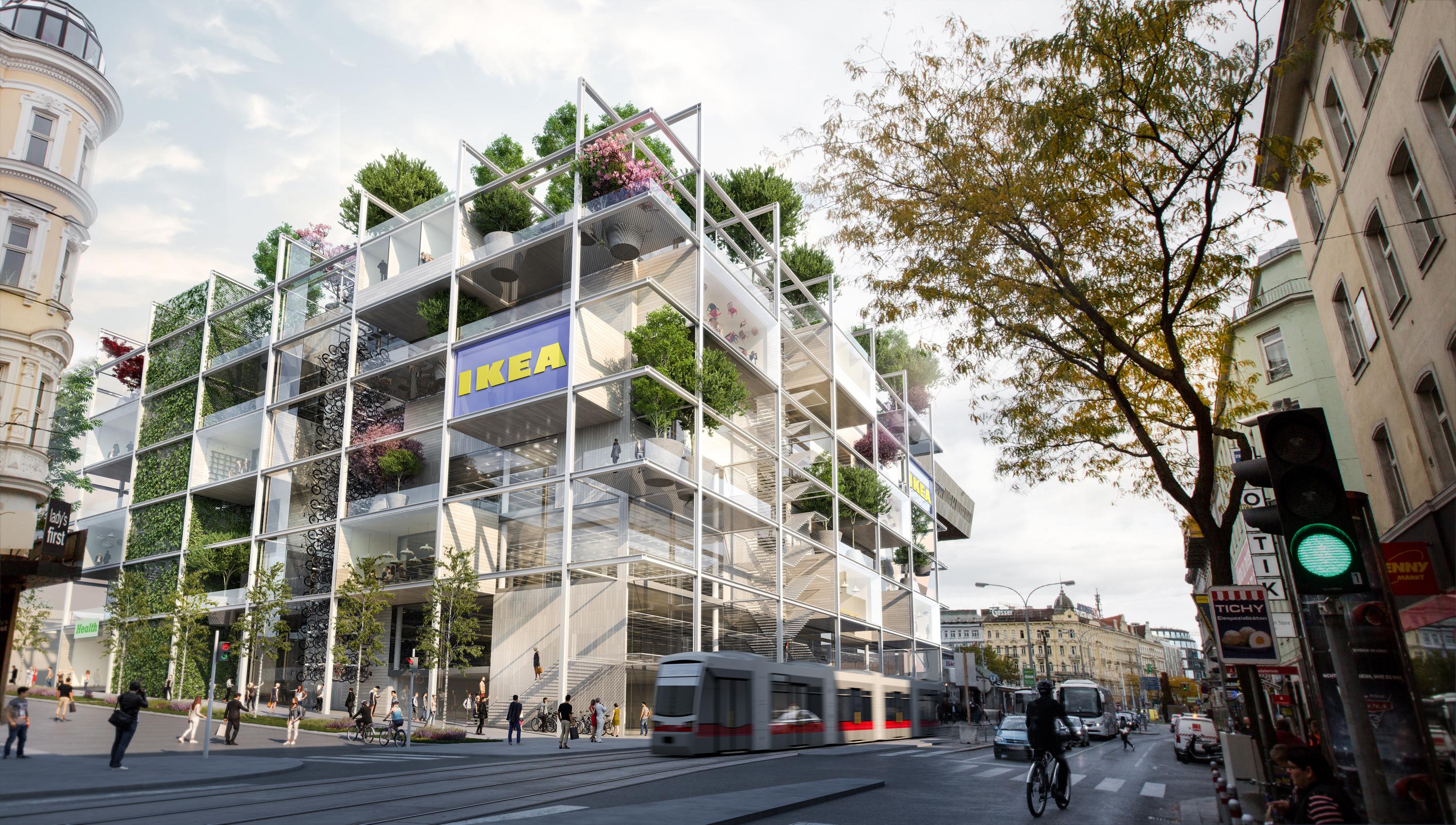 IKEA's concept for their new store in Vienna, Austria. [3000x1700] r