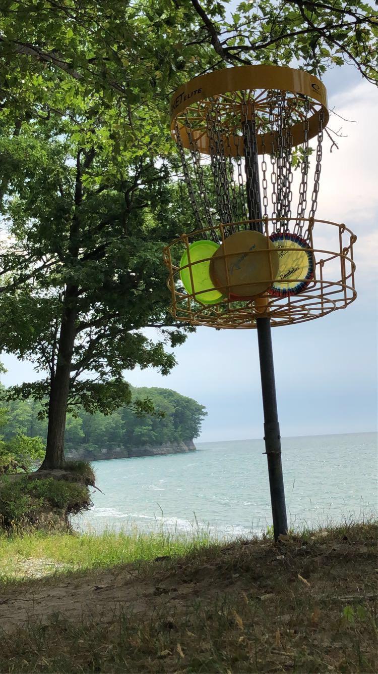 Best views in disc golf here in buffalo ny? Lake Erie on the right r