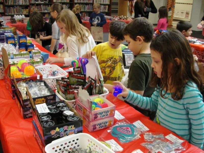 Did anyone else have an elementary school holiday shop where you could