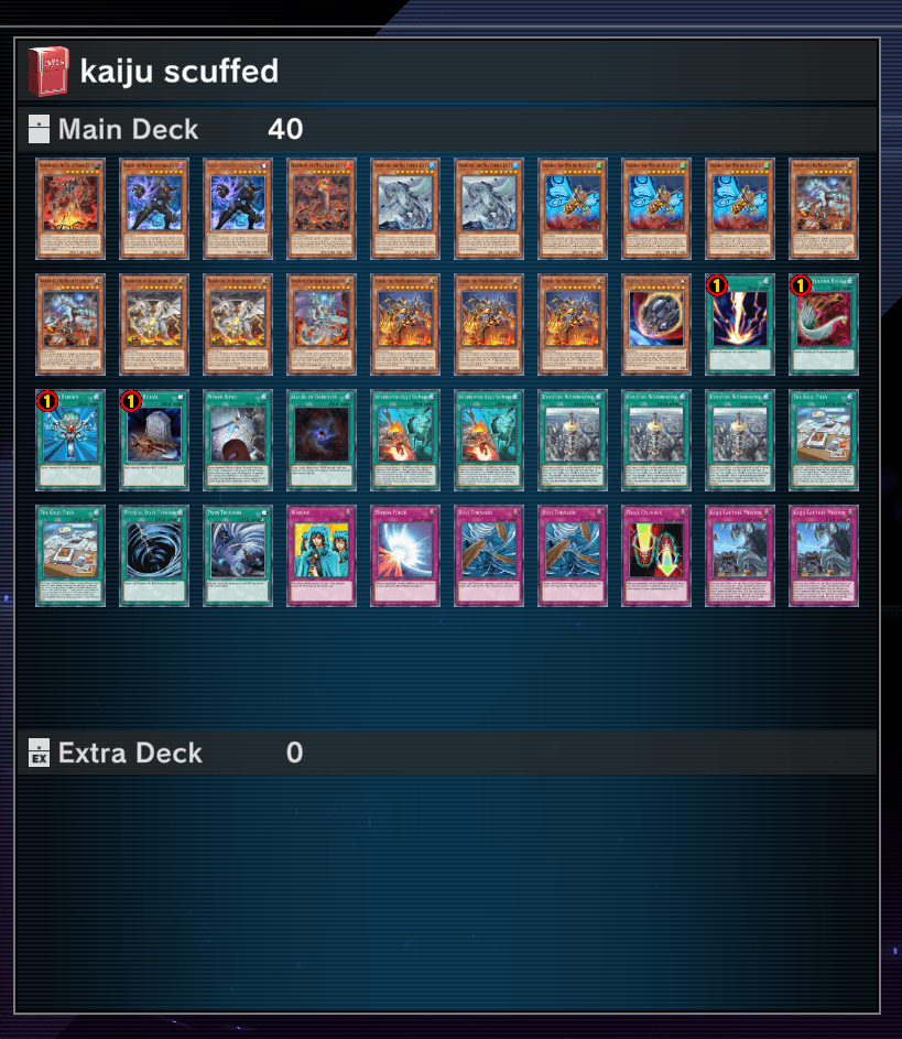 Can anyone help me with my Kaiju deck? I want to make it better but idk