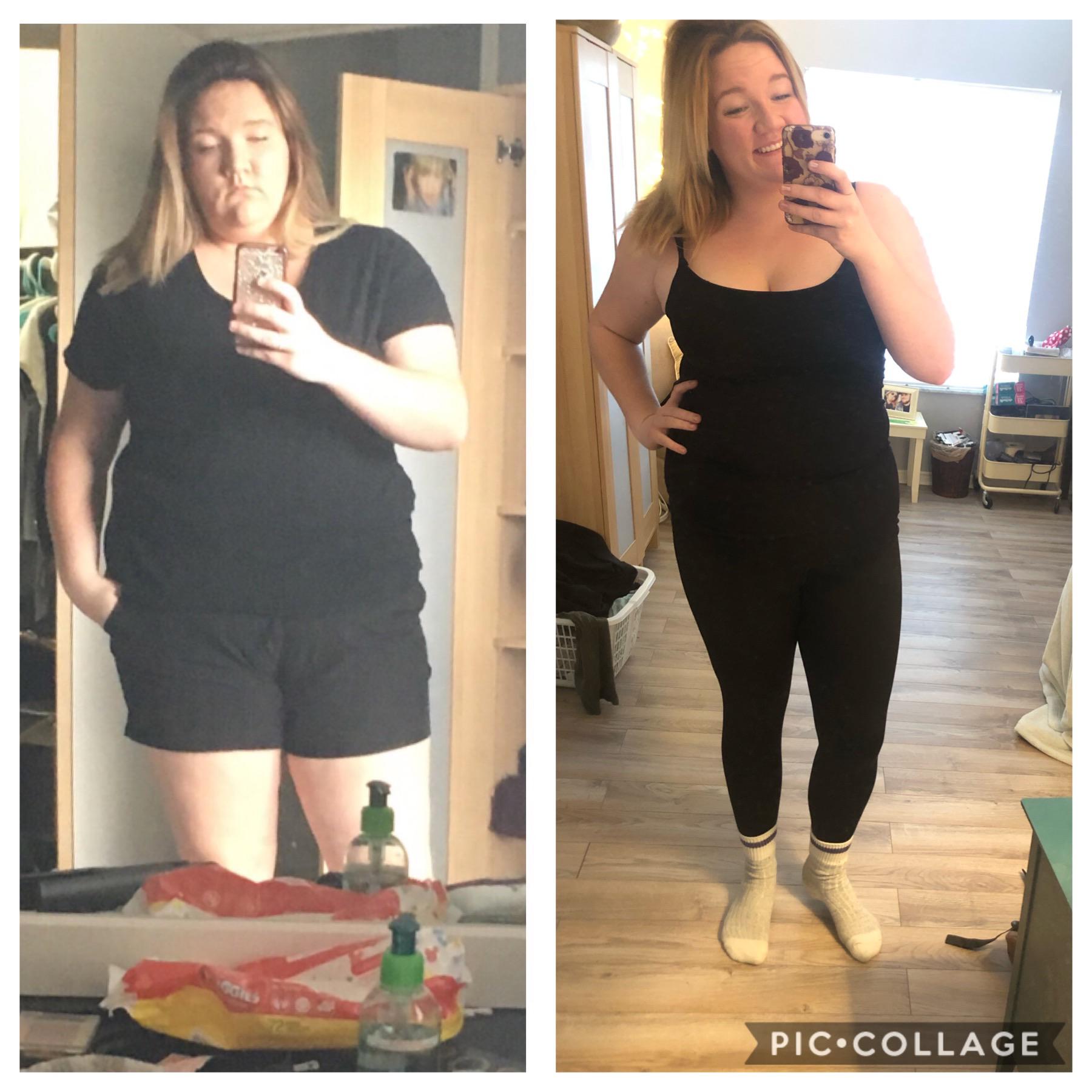 F/22/5'8" [275lbs > 230lbs =45lbs] been struggling with self esteem a