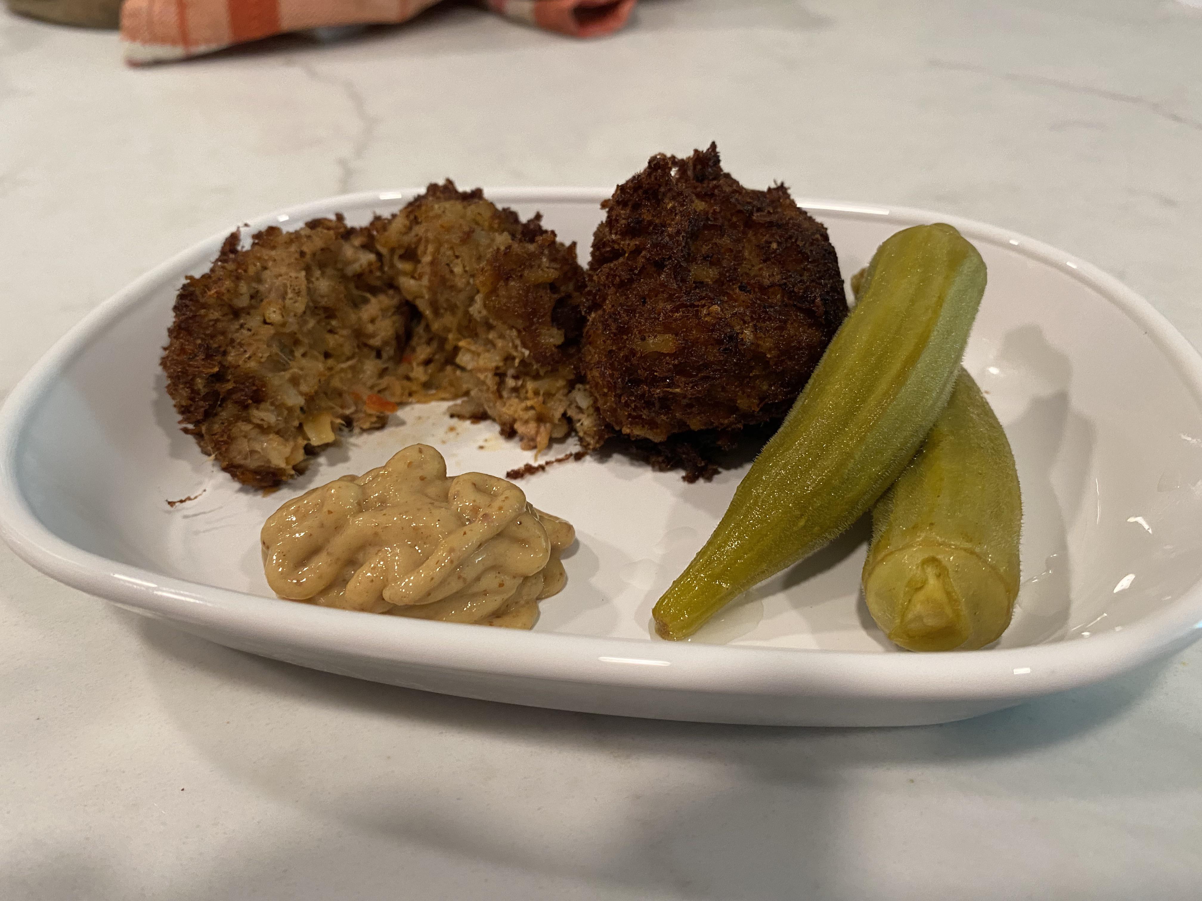 First attempt at boudin balls. r/cajunfood