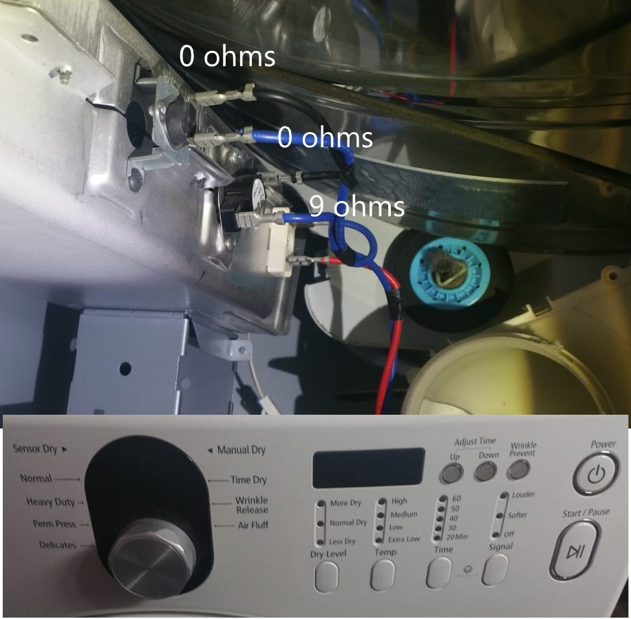 Samsung dryer will not run r/appliancerepair