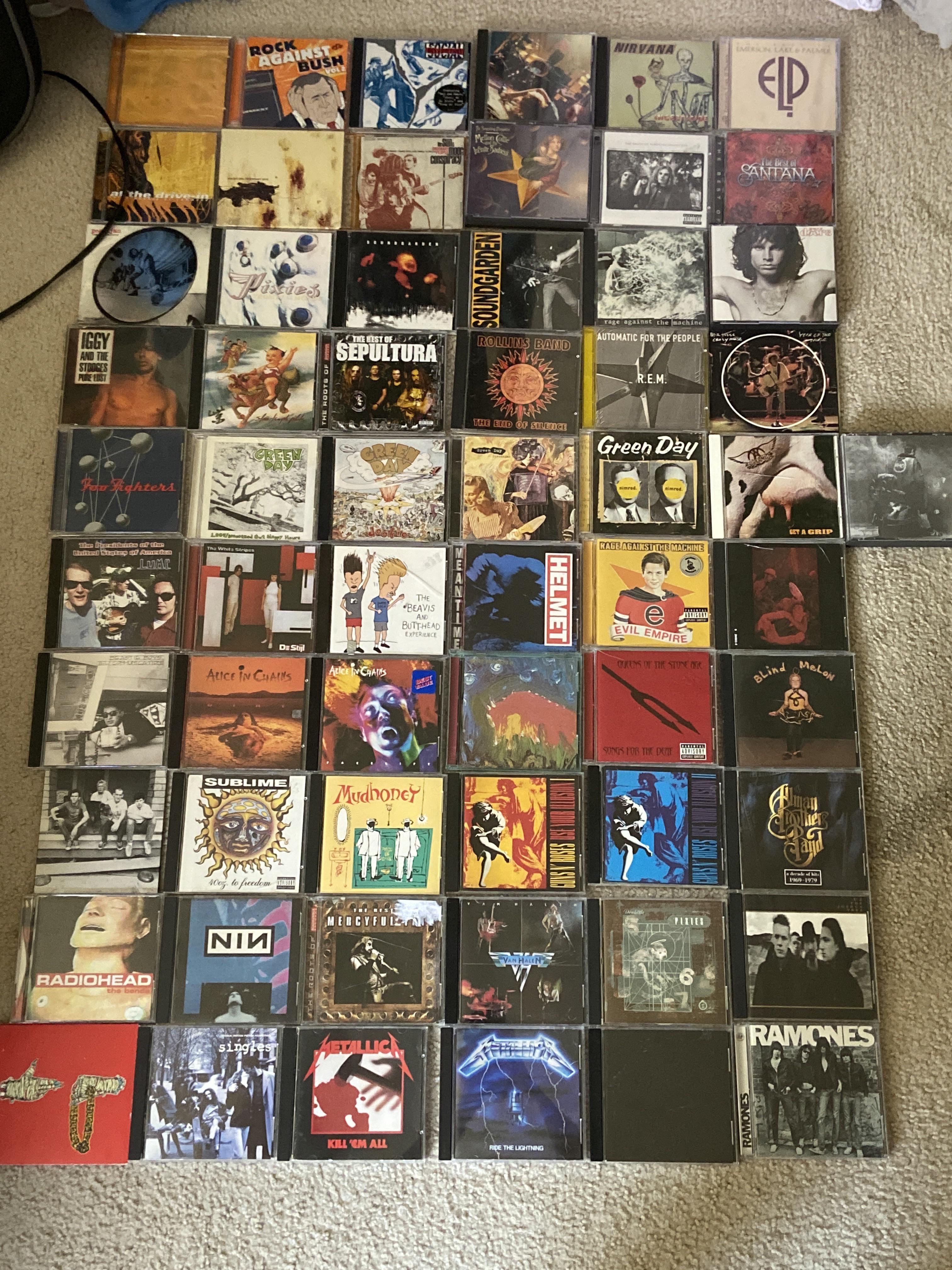 Not the greatest pic but this is my personal collection from going
