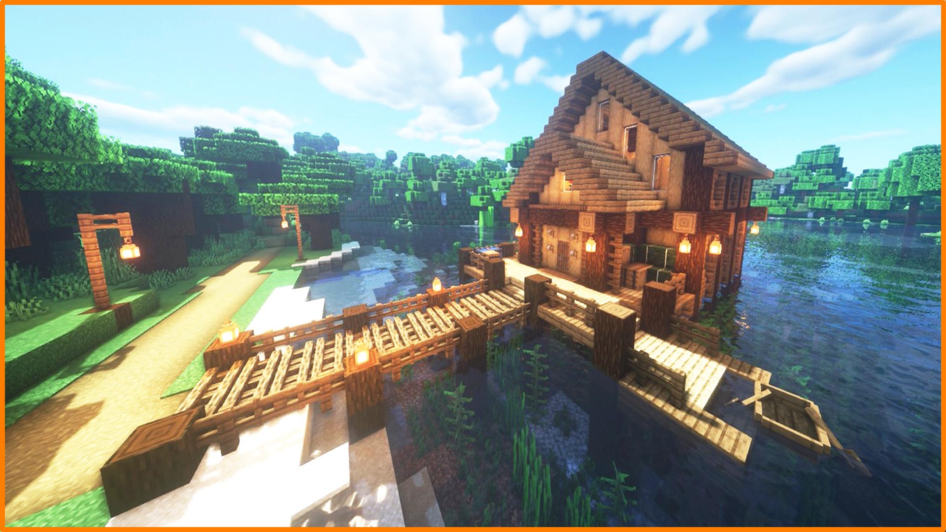 Minecraft: How to Build a Small Lake House YouTube