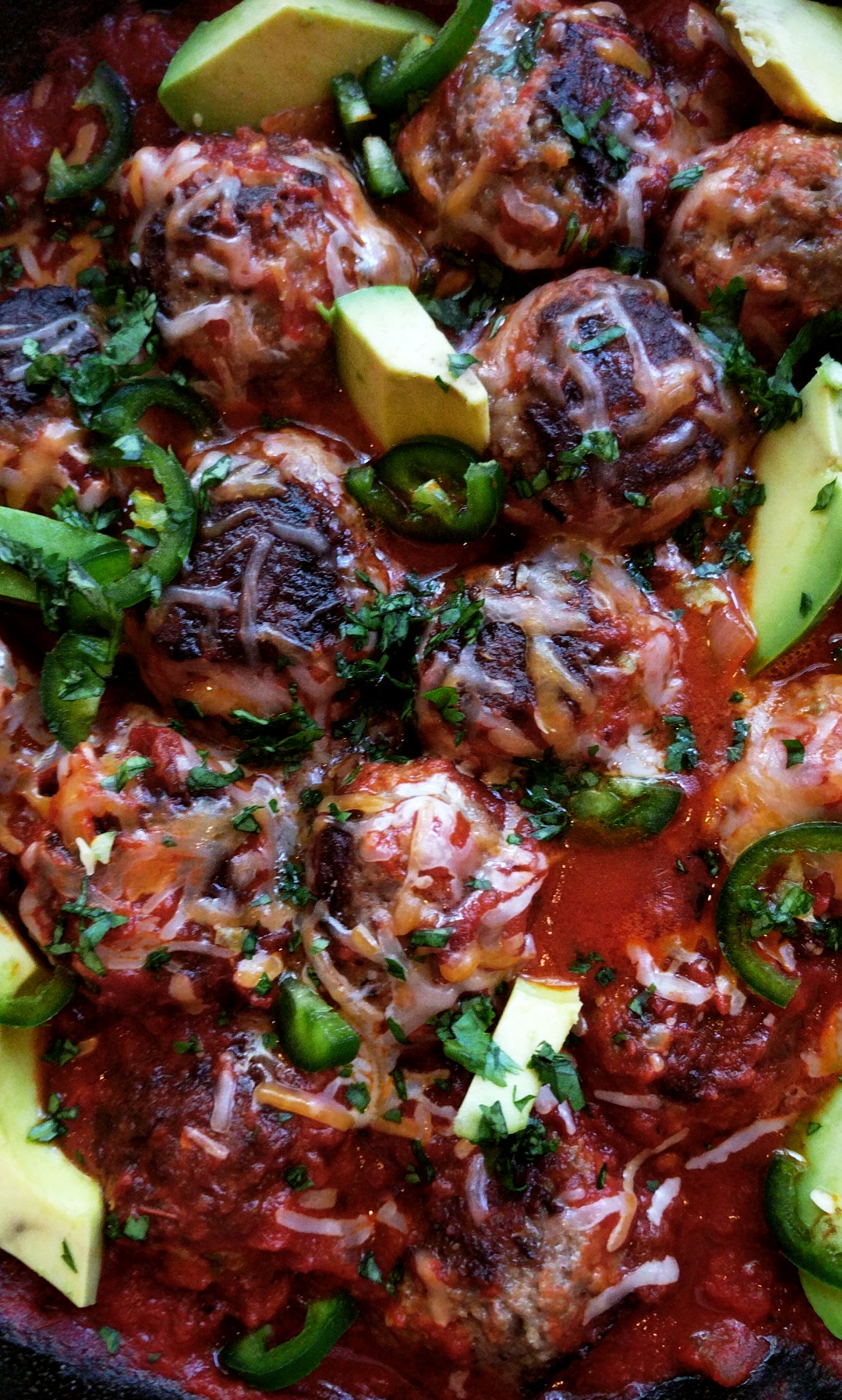 [Homemade] TexMex Meatballs in a Chipotle Adobo Sauce r/food