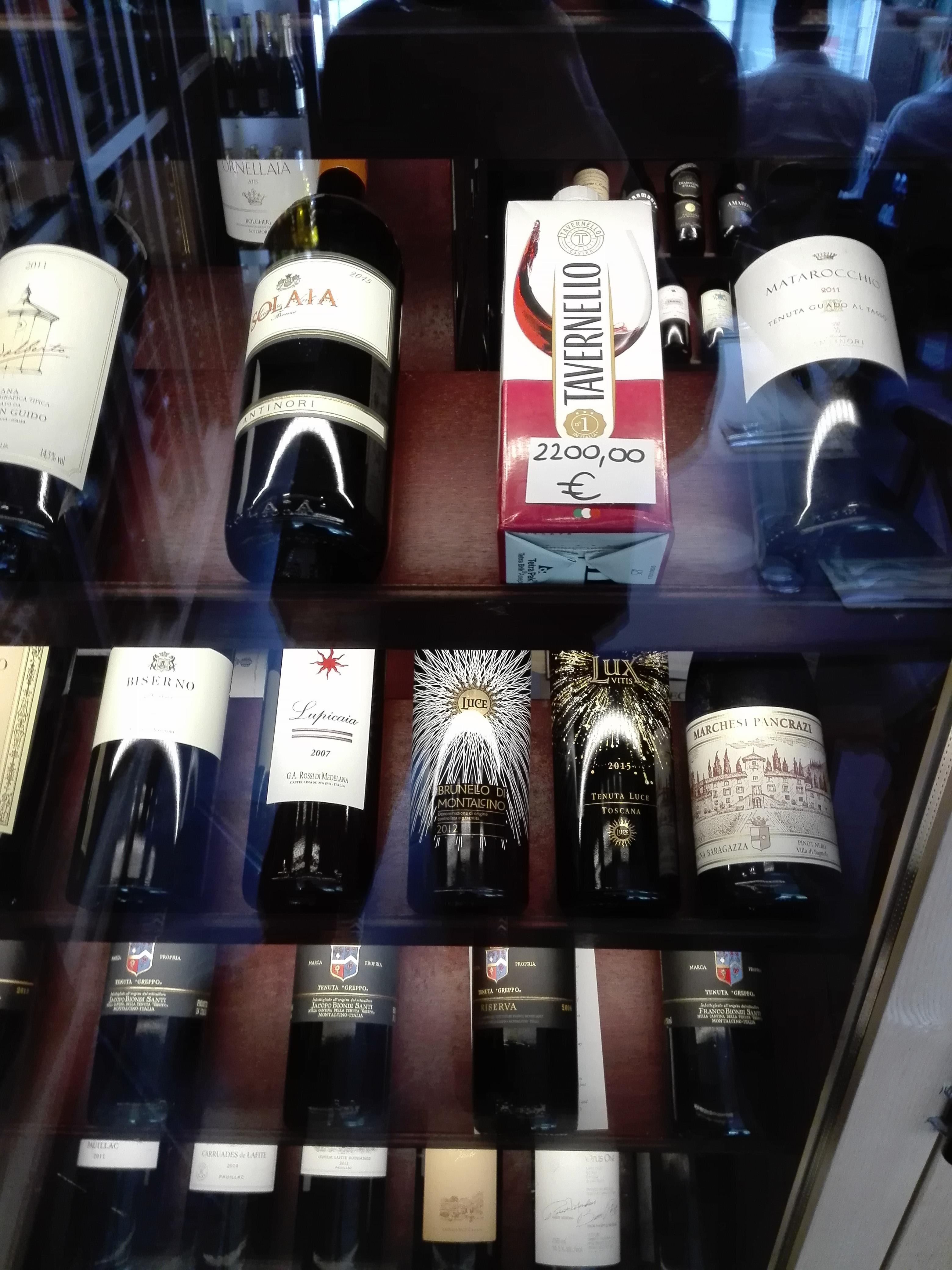 Most wanted wine in Italy r/europe